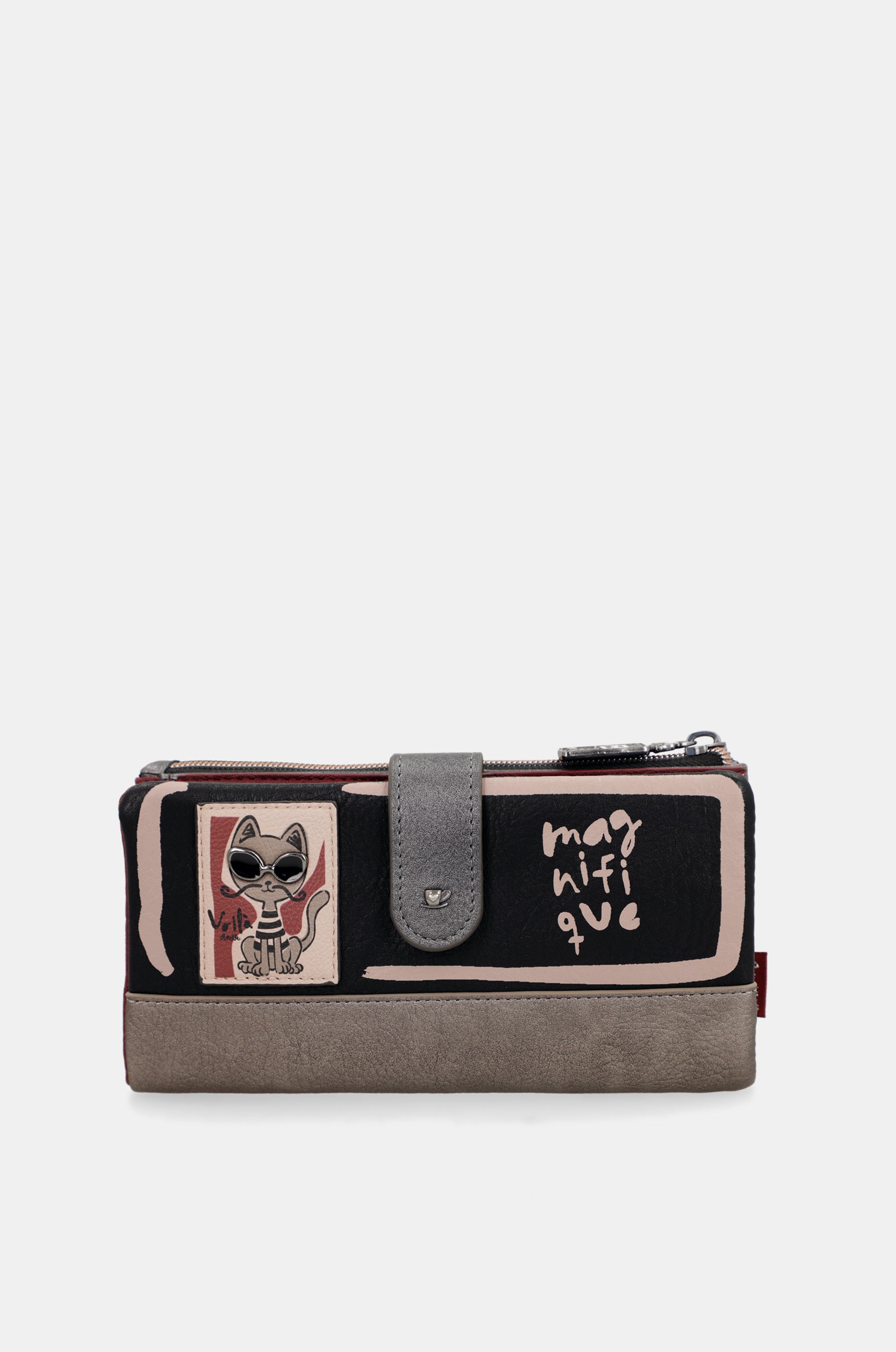 Portefeuille souple RFID grand Parisian
