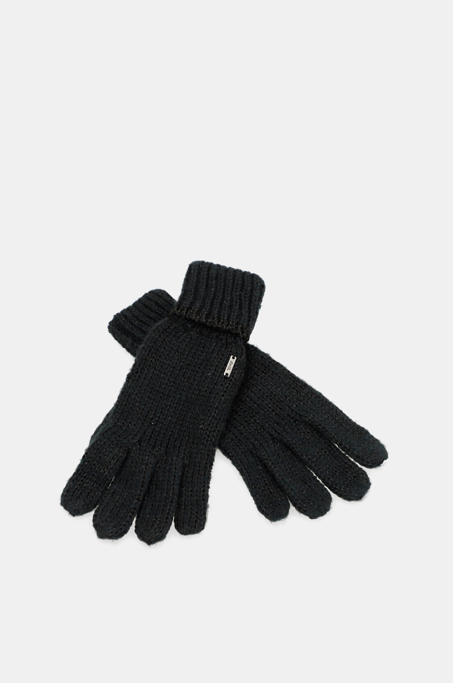 Gants logomania noirs