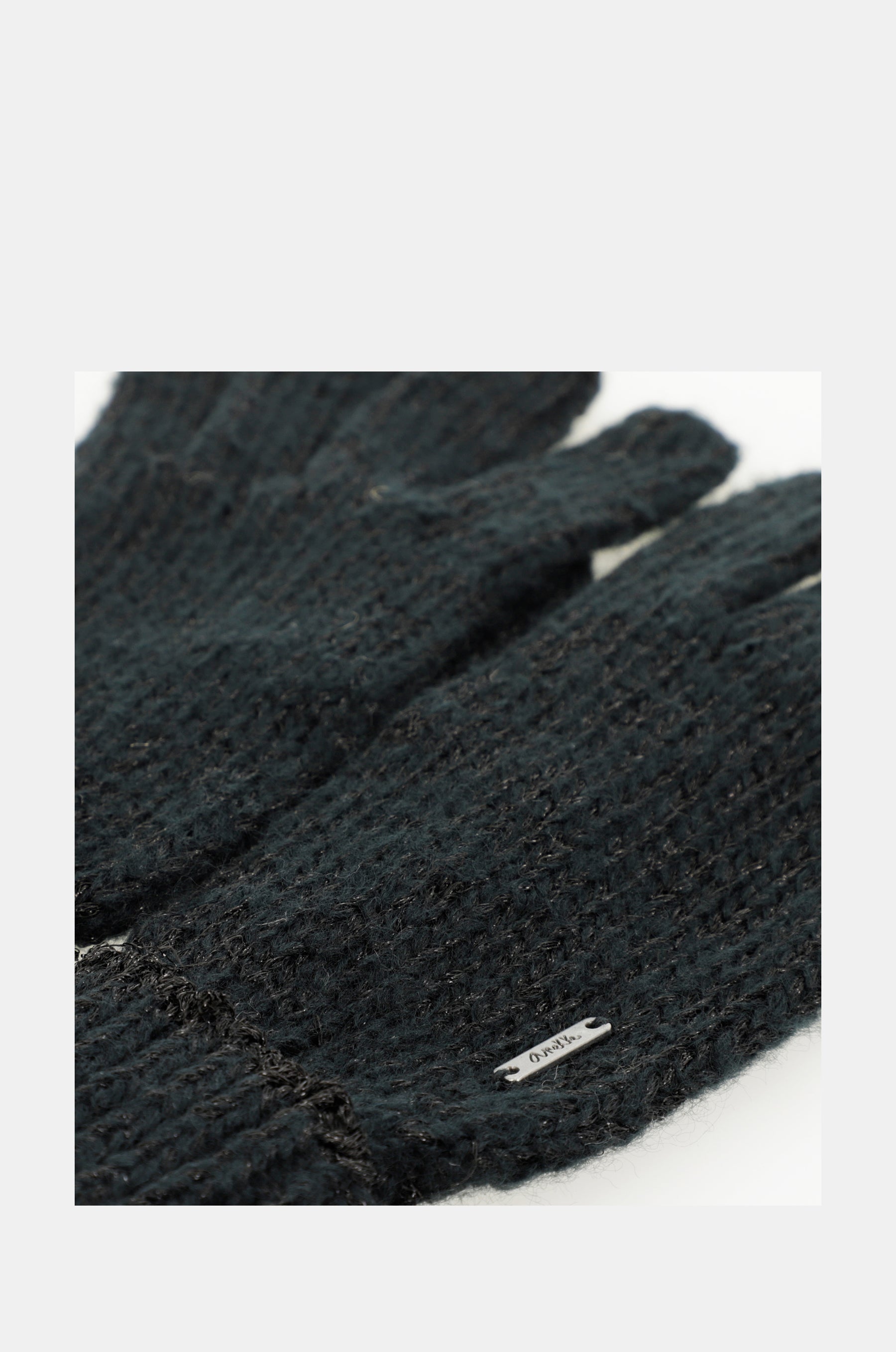 Gants logomania noirs