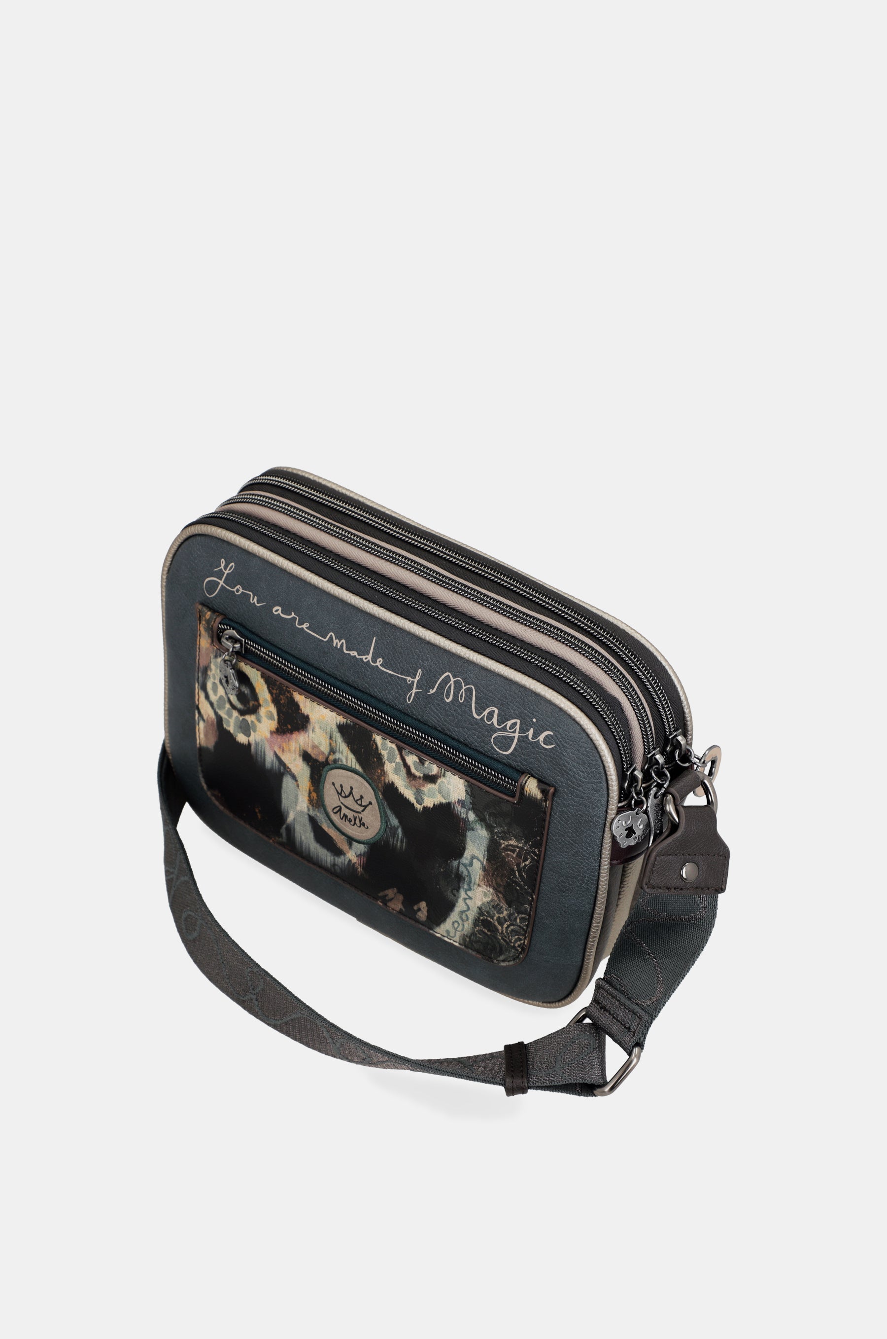 Sac bandoulière 3 compartiments Real