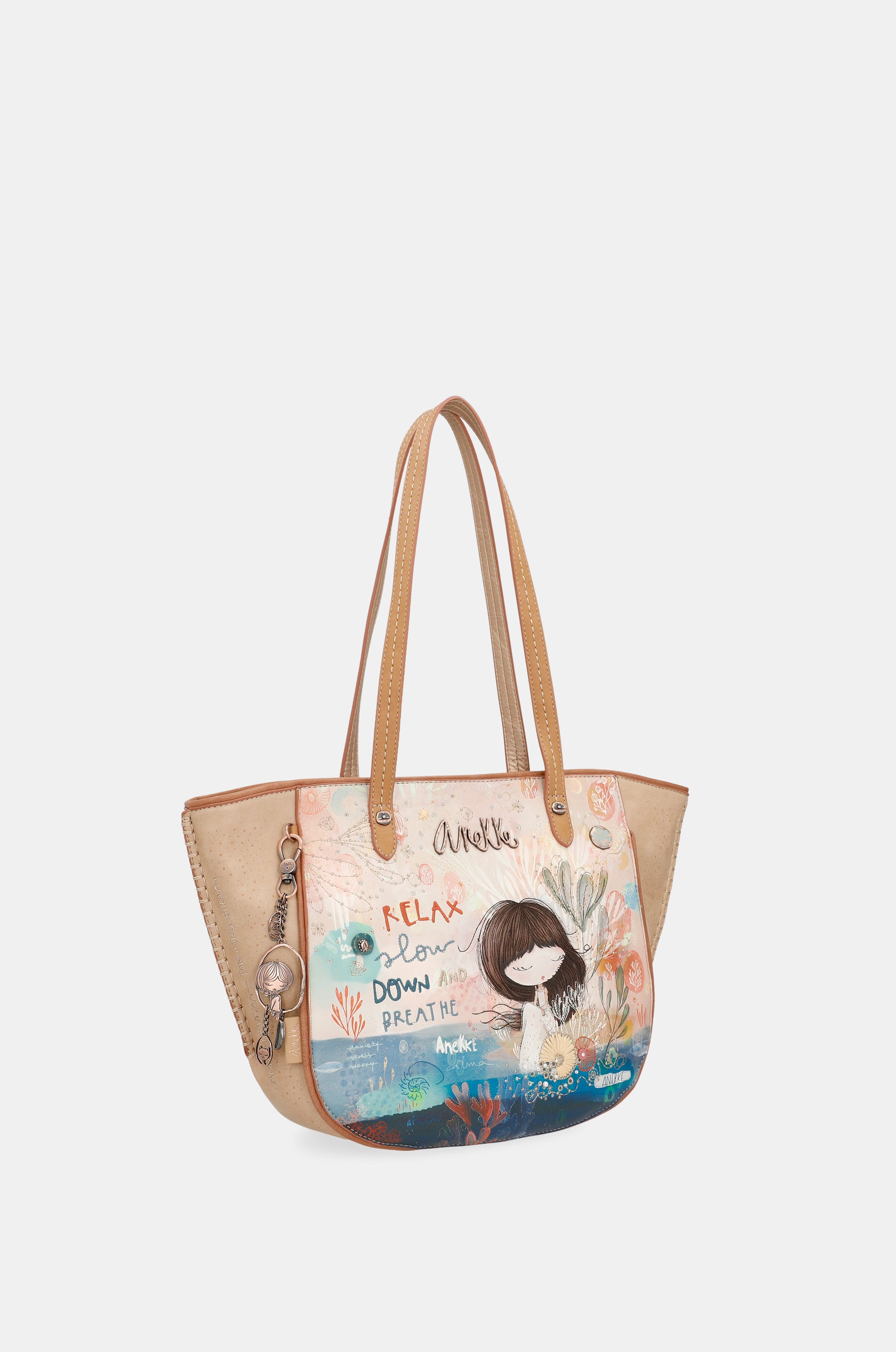 Sac de acheteur ovale méditerranéen