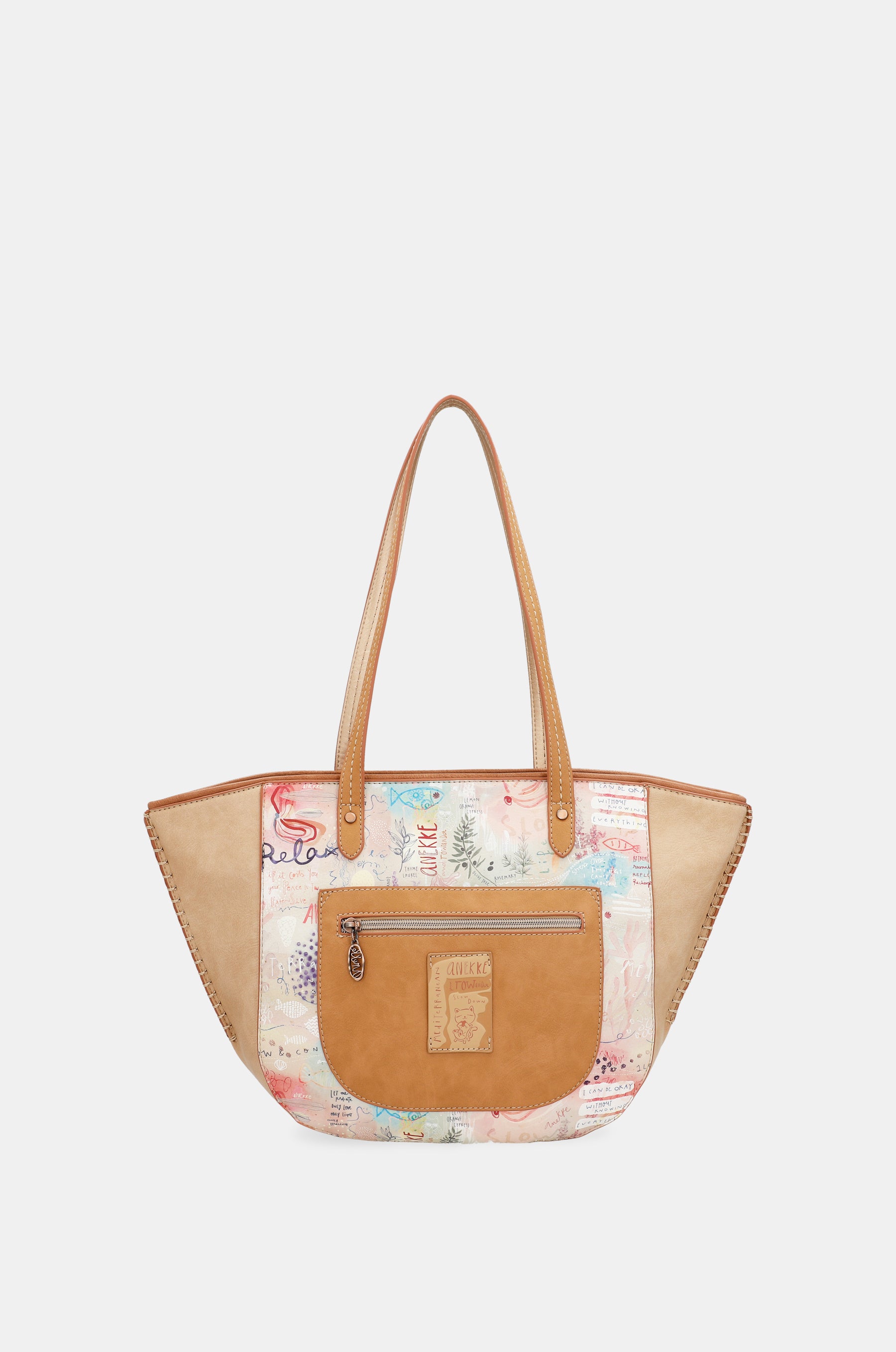 Sac de acheteur ovale méditerranéen