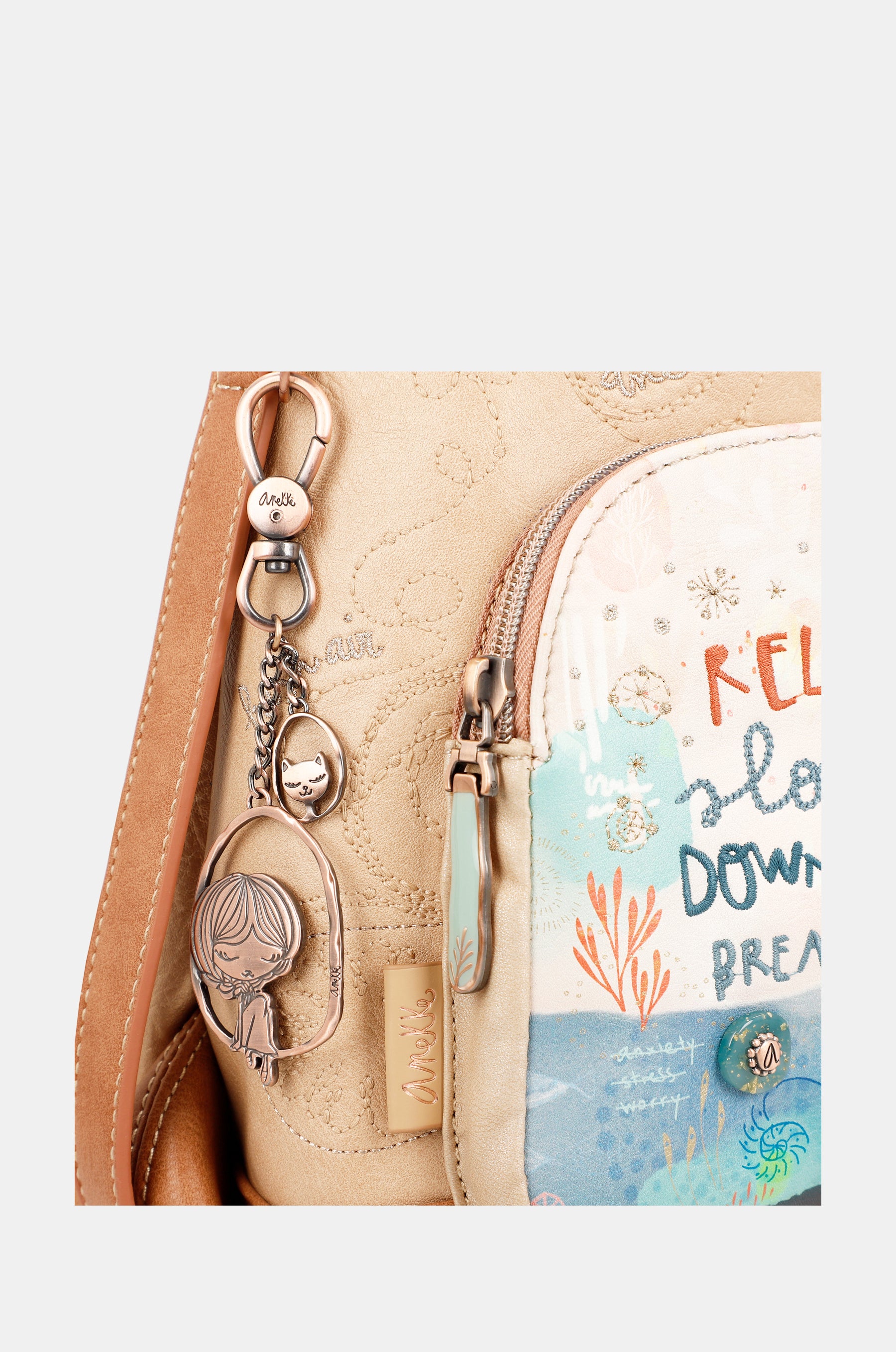 Sac à dos méditerranéen avec poche avant
