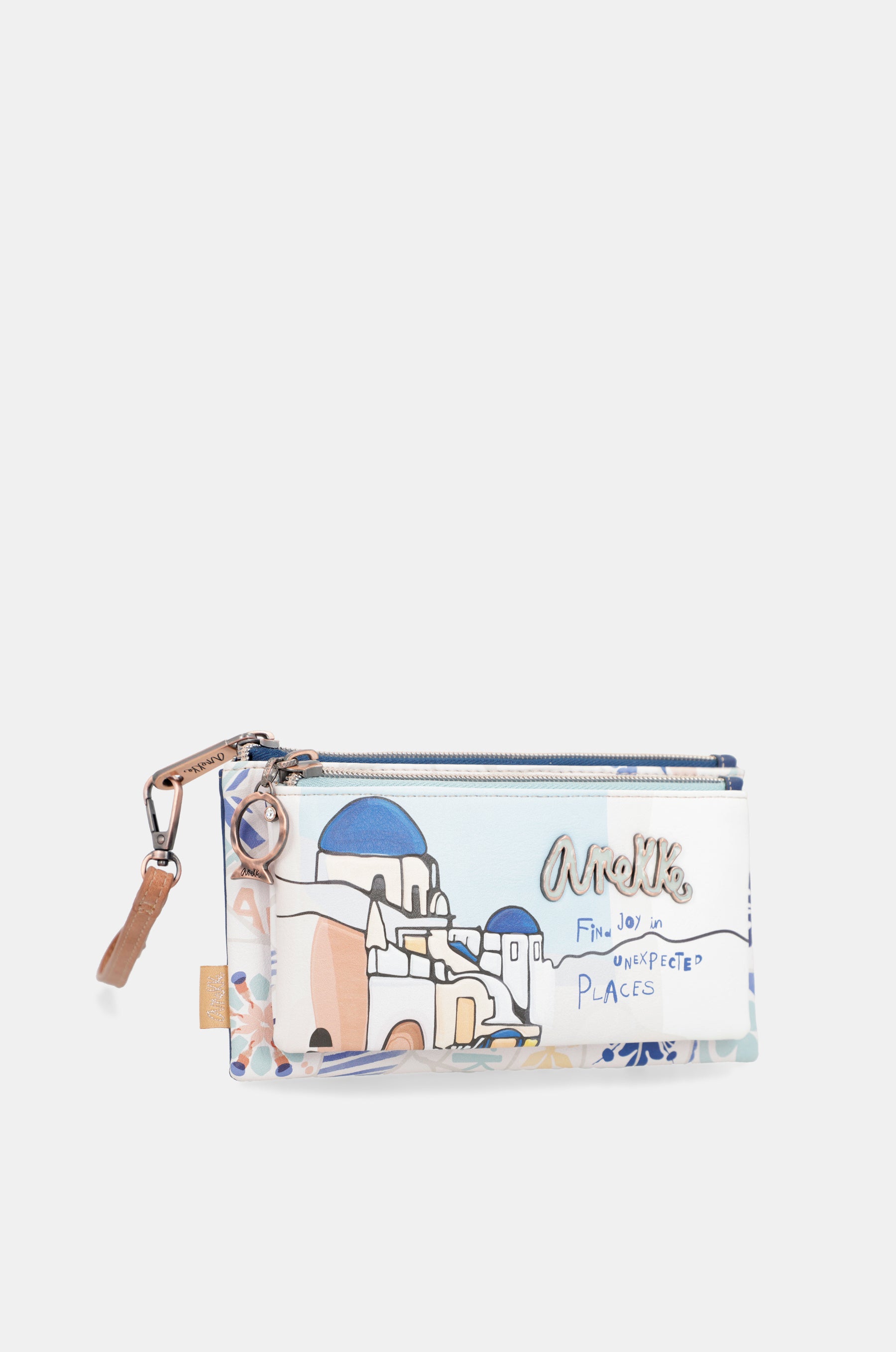 Sunrise Wallet Purse avec sangle à main