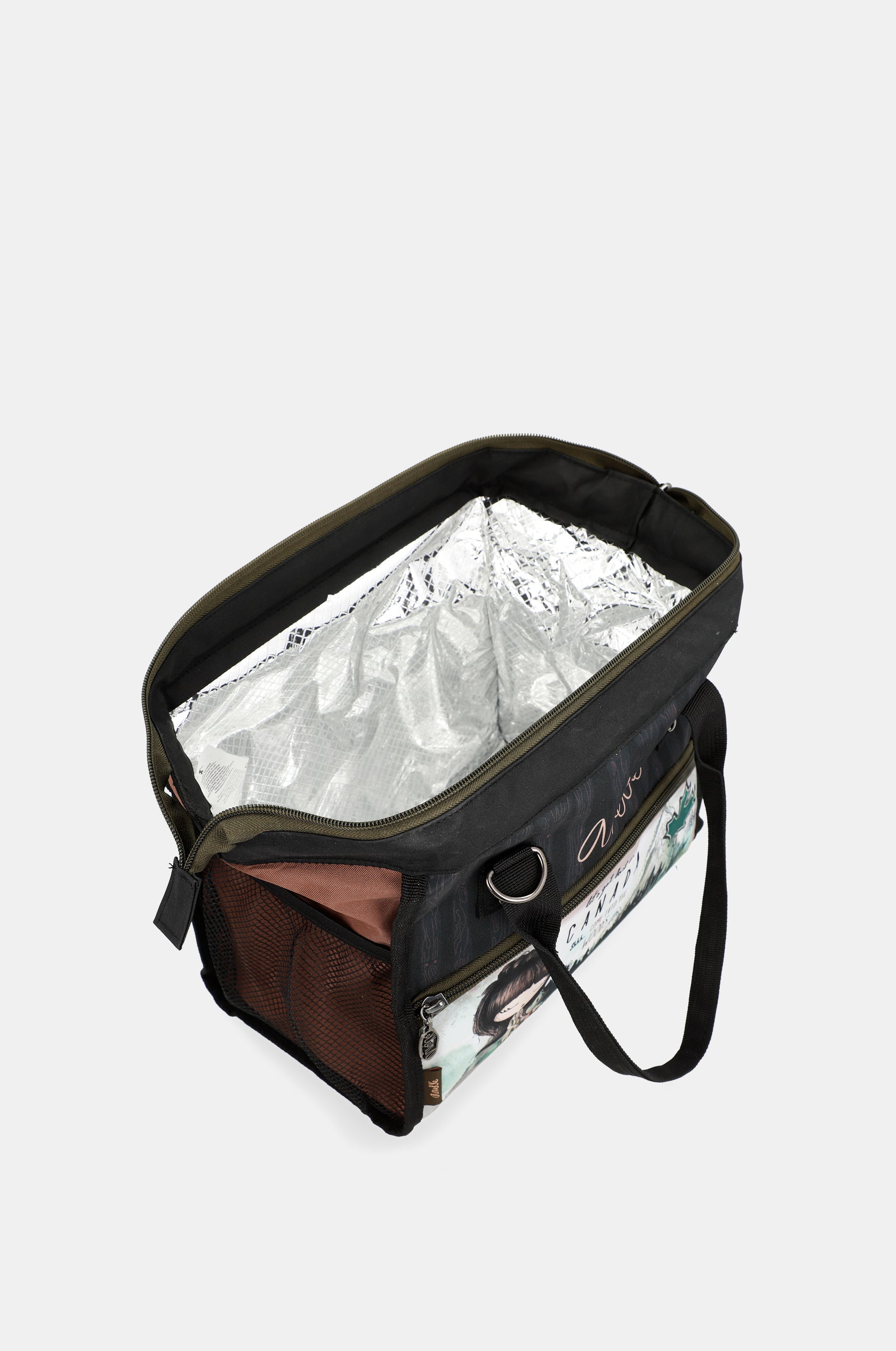 Sac de porte-aliments avec bandoulière la forêt