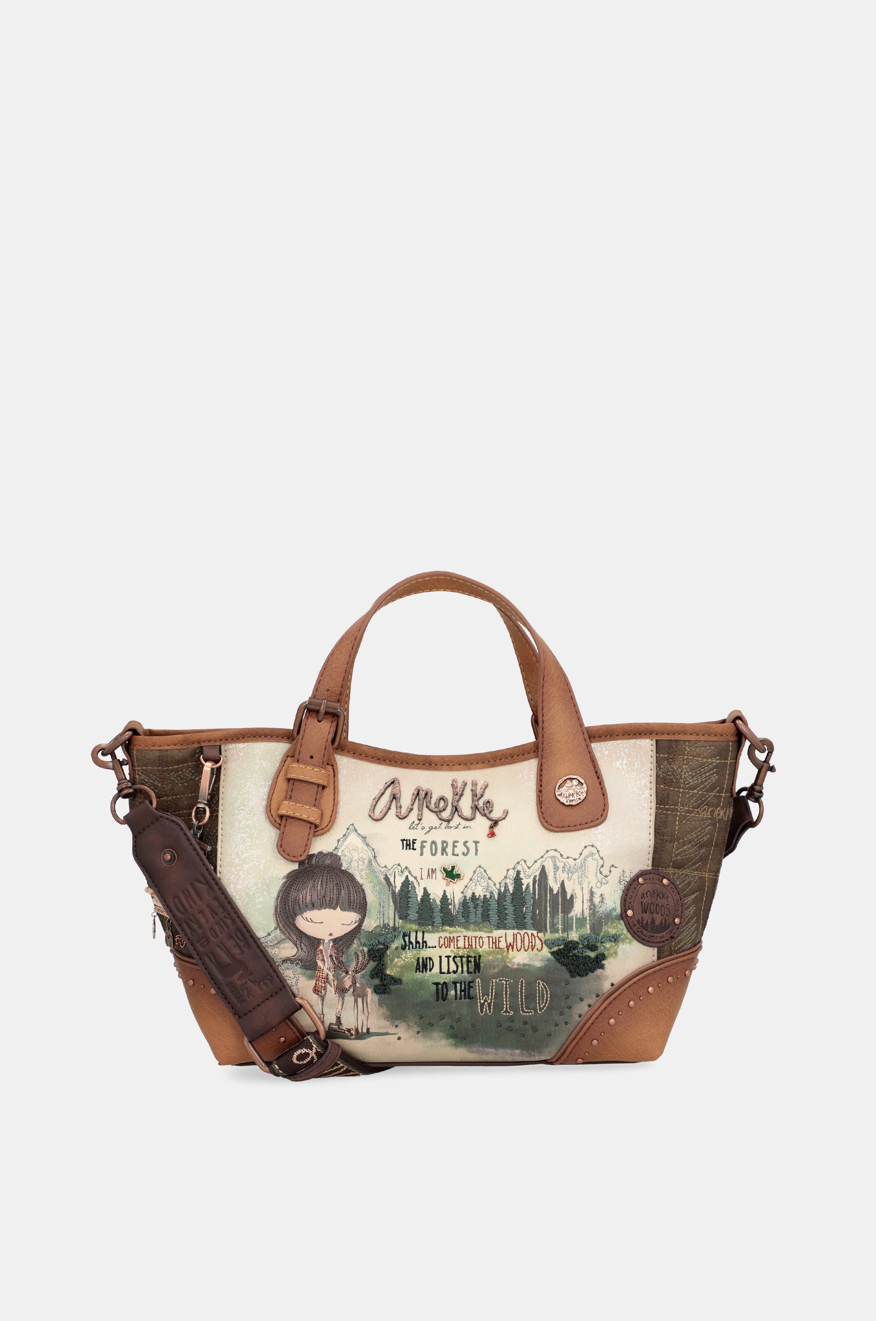 Le sac fourre-tout de l'épaule forestière avec bandoulière