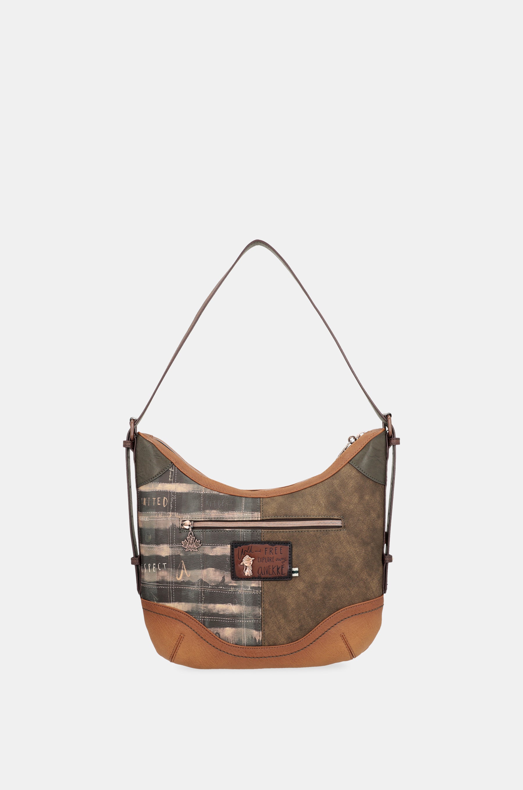 Le sac à bandoulière ovale forestier anekke