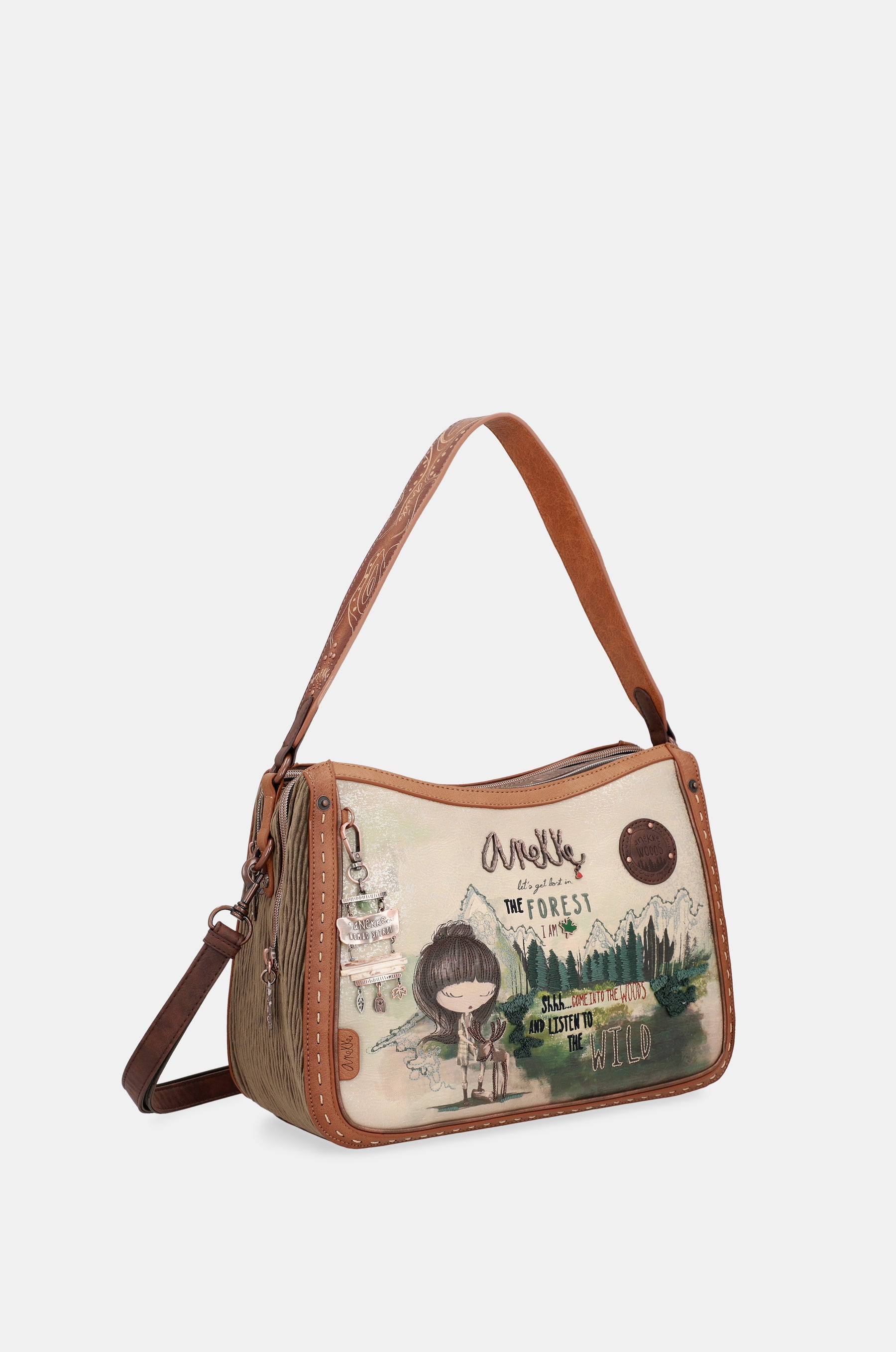 Le sac d'épaule forestier avec bandoulière