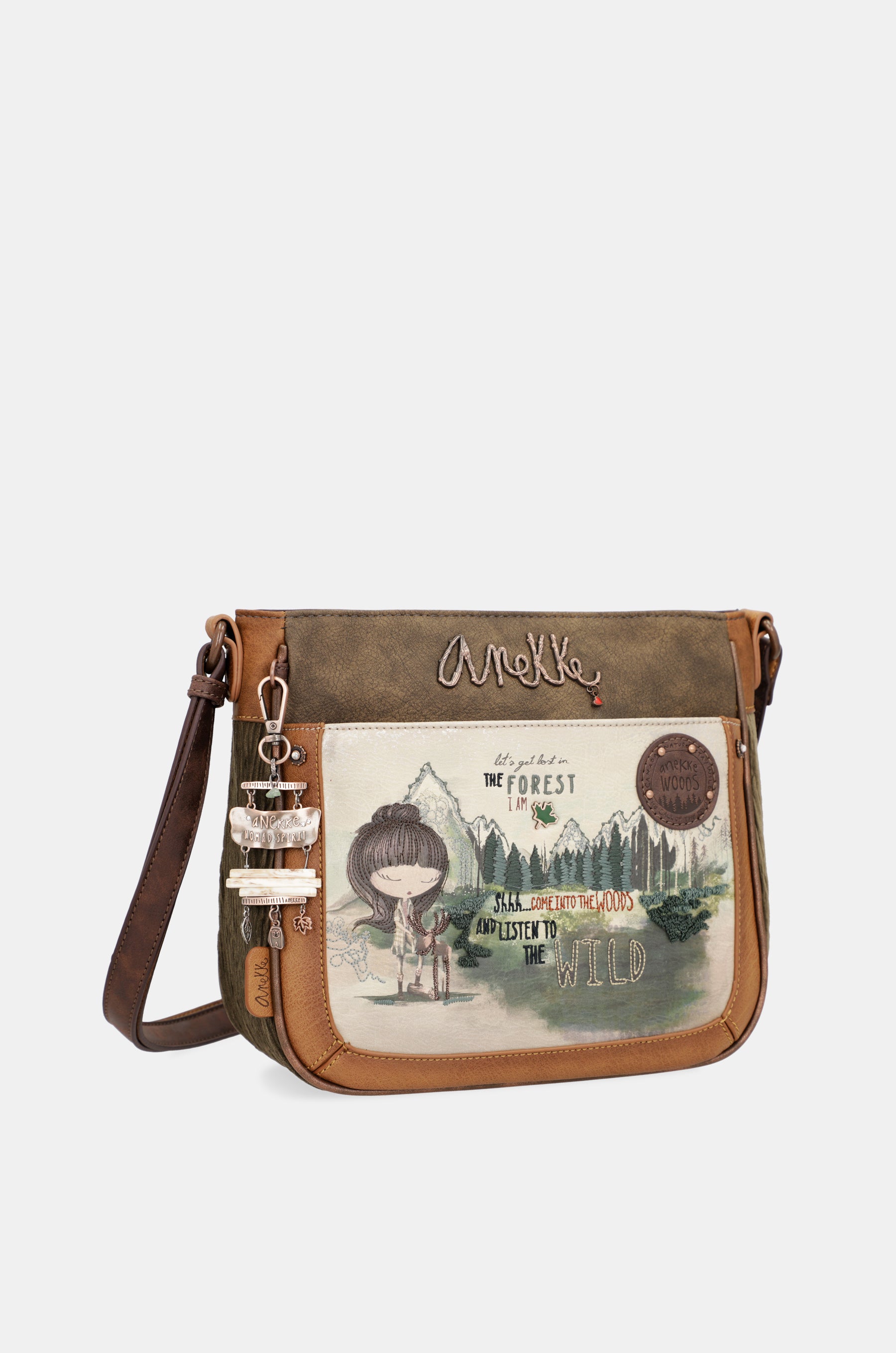 Le sac à bandoulière imprimé moyen