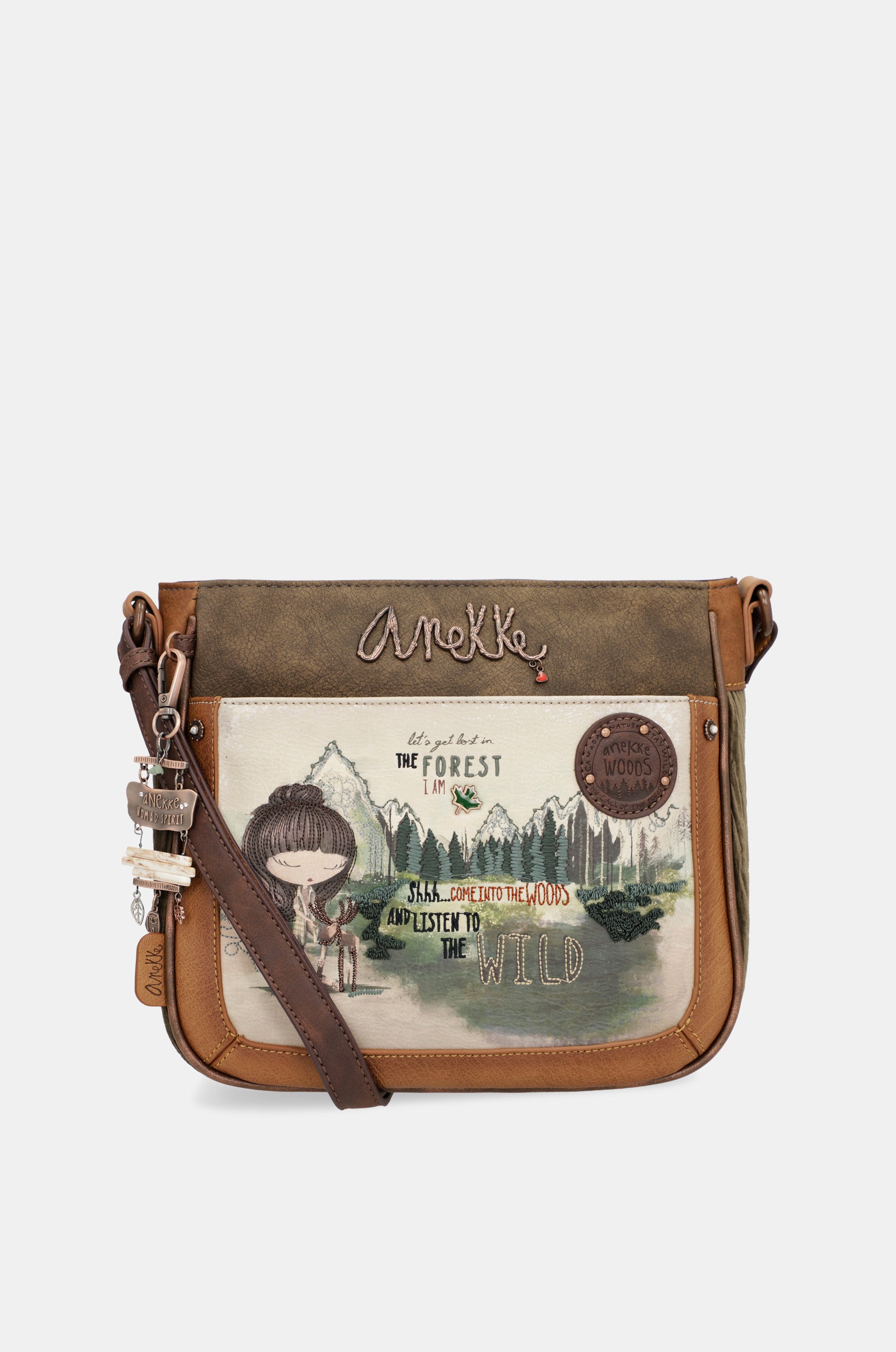 Le sac à bandoulière imprimé moyen