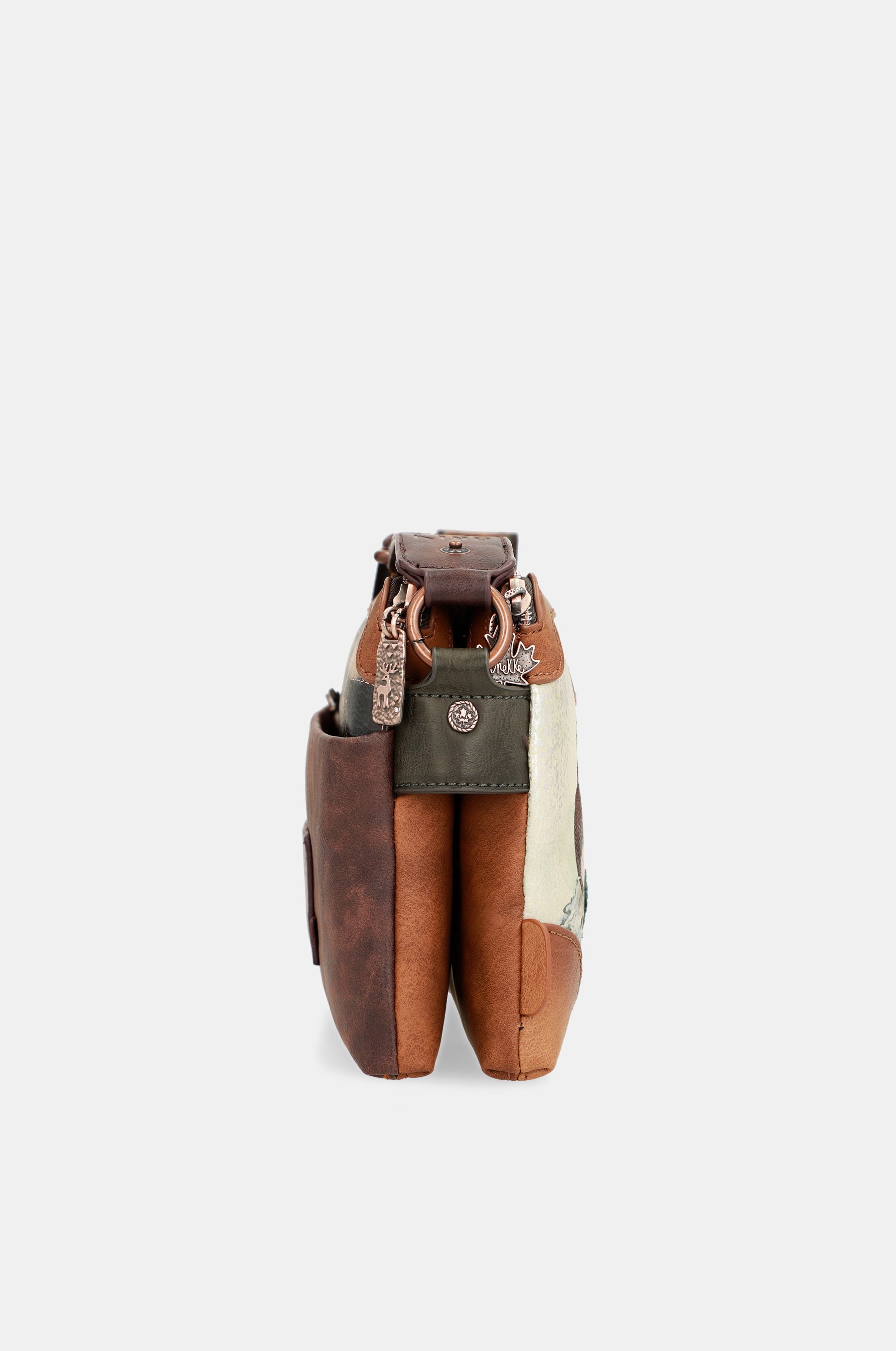 Le sac à bandoulière à double compartiment forêt