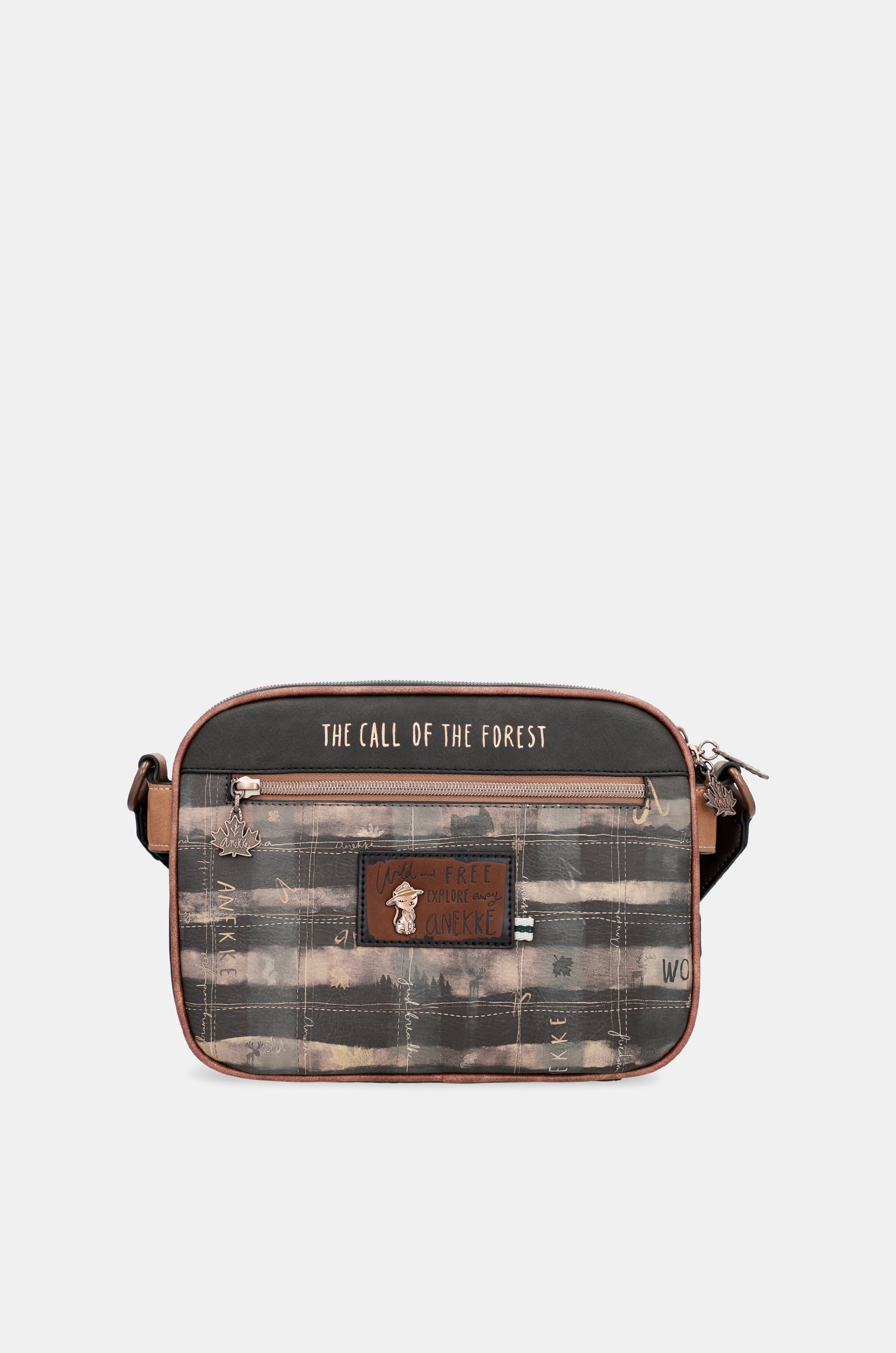 Le sac messager de la forêt à triple compartiment