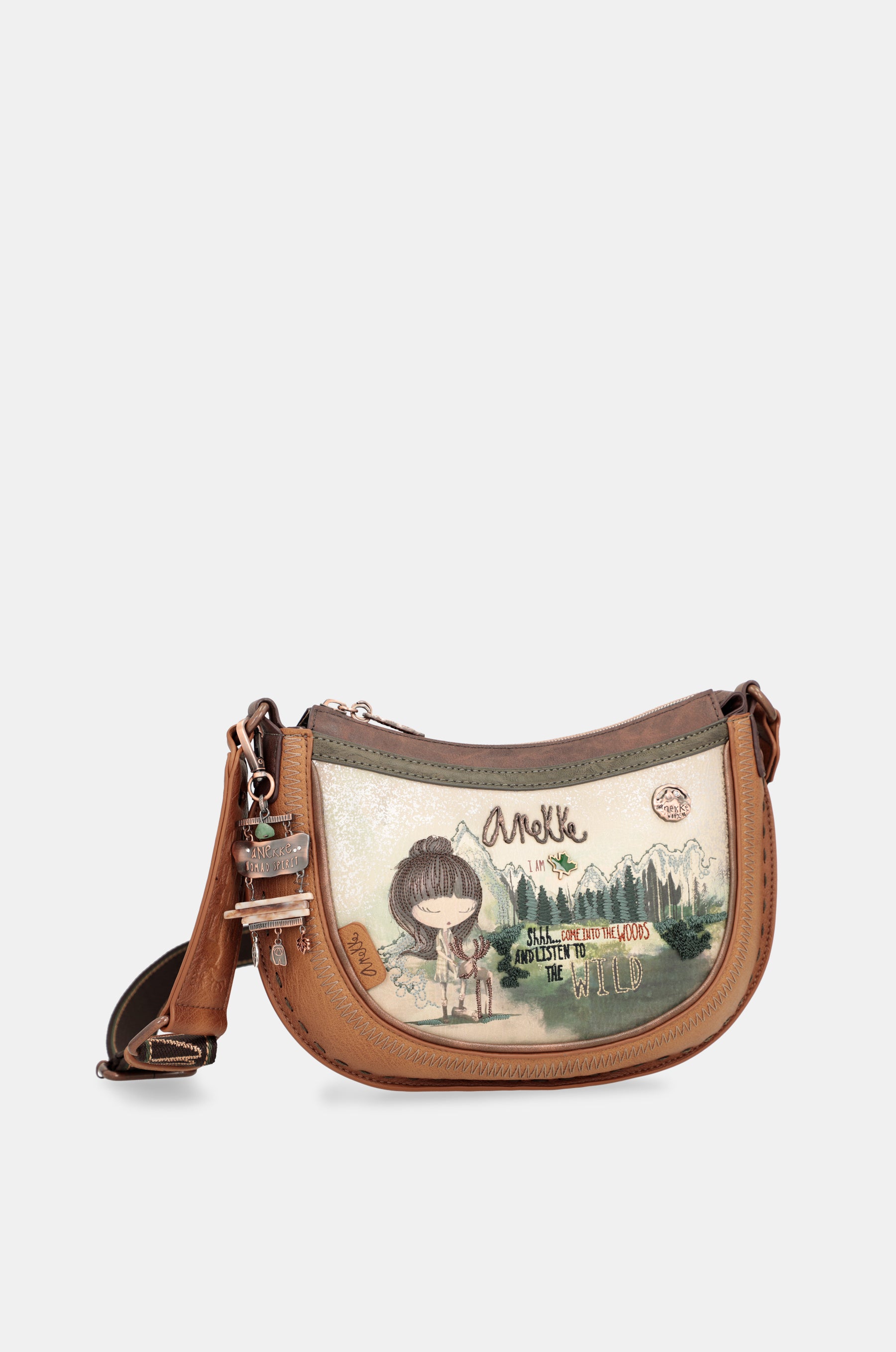Le sac d'épaule ovale de la forêt