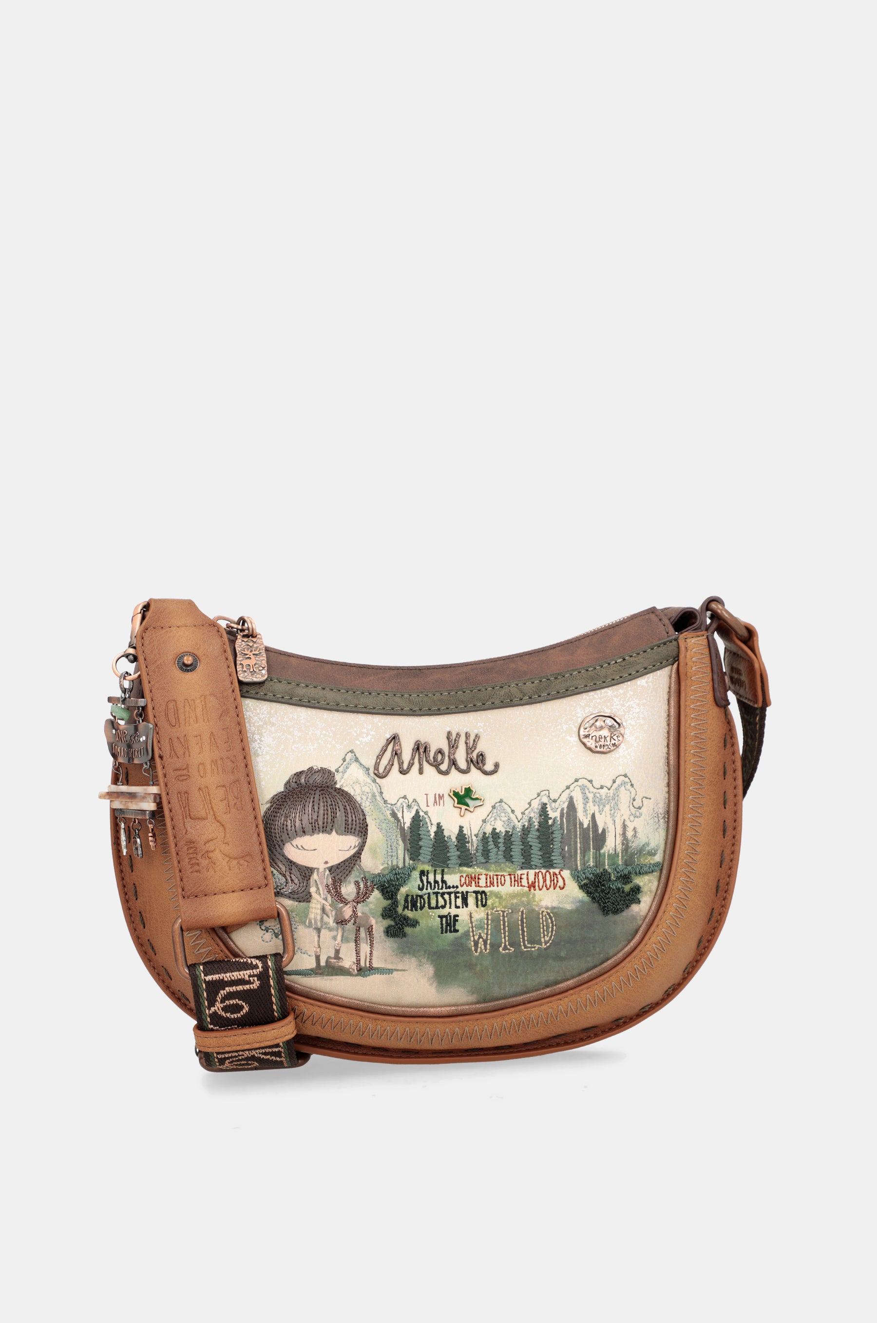 Le sac d'épaule ovale de la forêt