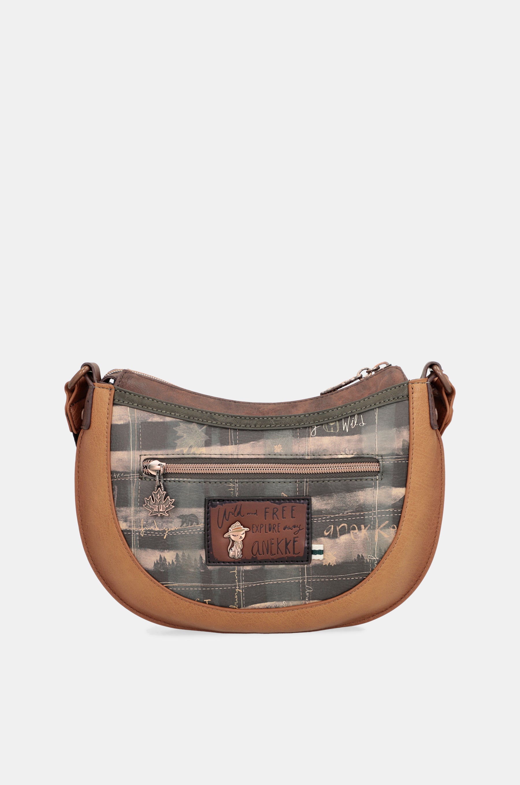 Le sac d'épaule ovale de la forêt