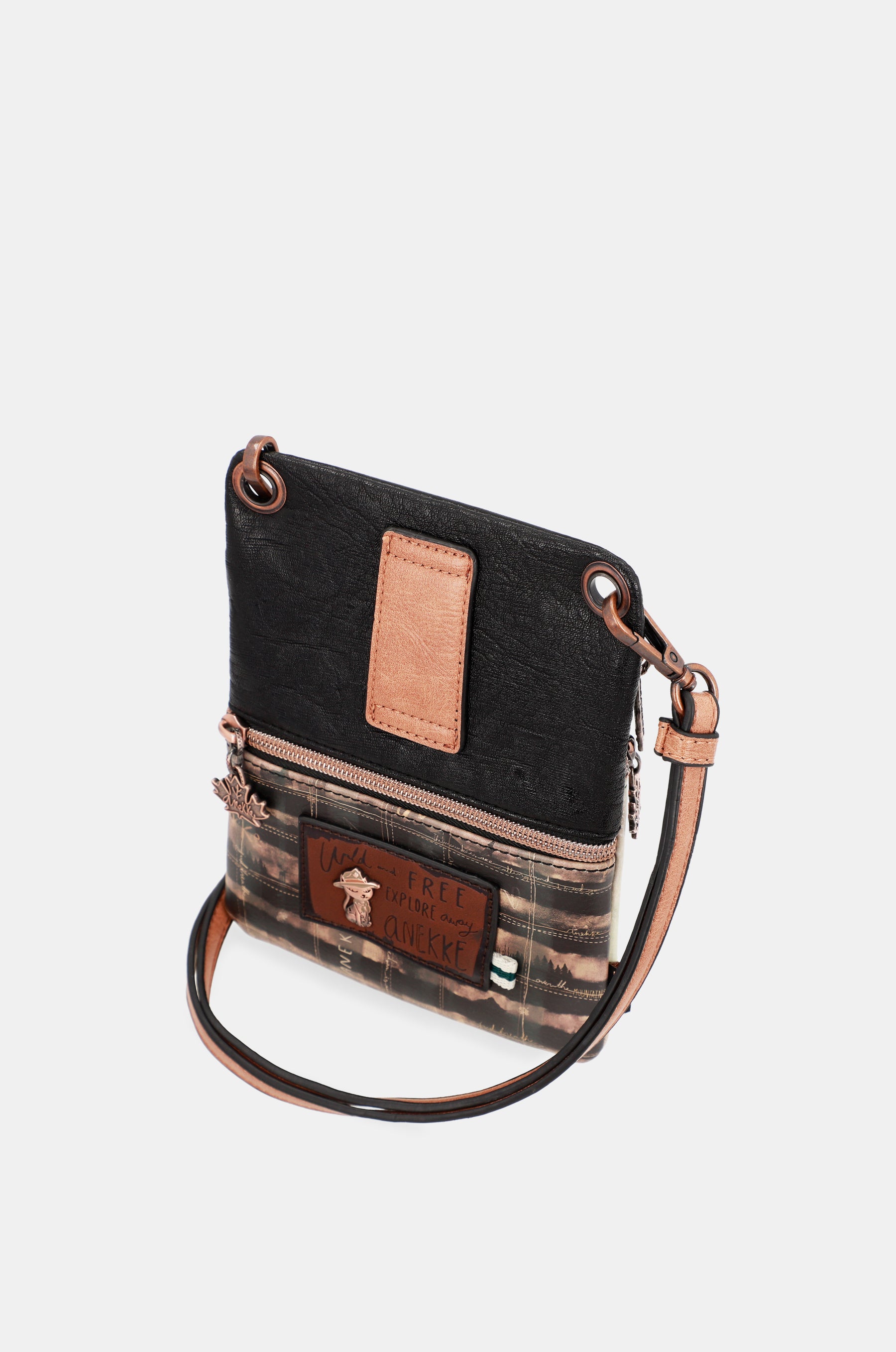 Le mini sac à bandoulière à double compartiment forêt