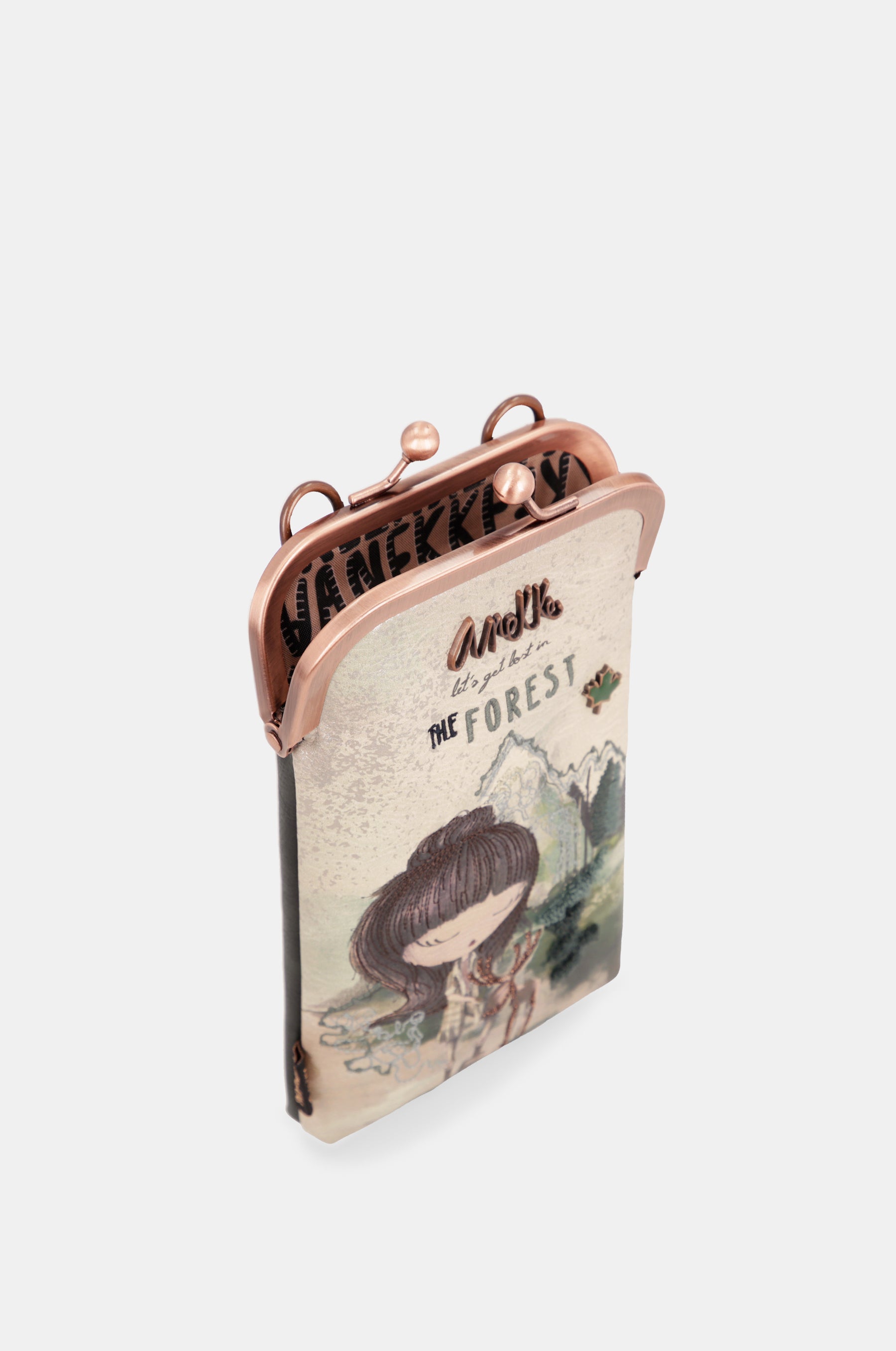 Le sac d'épaule forestier avec portefeuille intégré