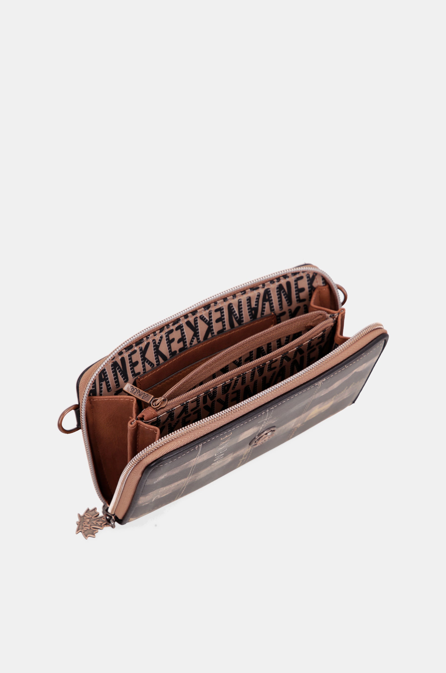 Le sac d'épaule forestier avec portefeuille intégré