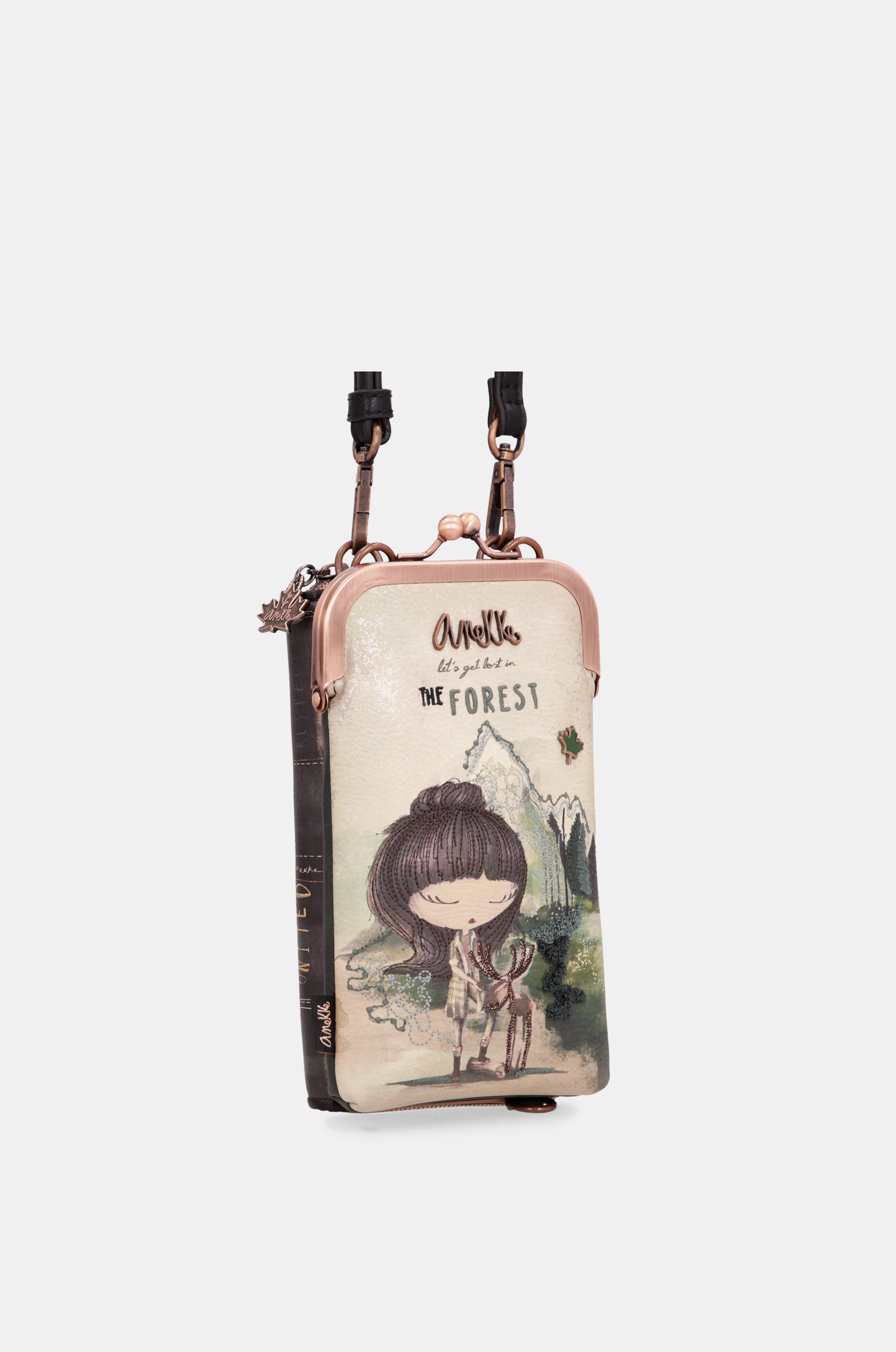 Le sac d'épaule forestier avec portefeuille intégré