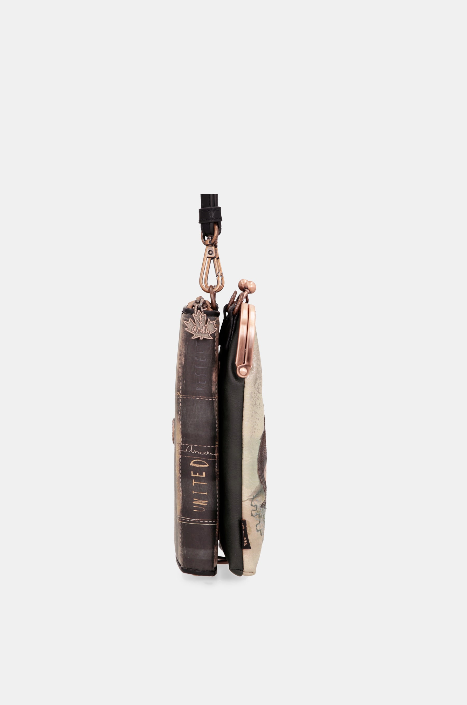 Le sac d'épaule forestier avec portefeuille intégré