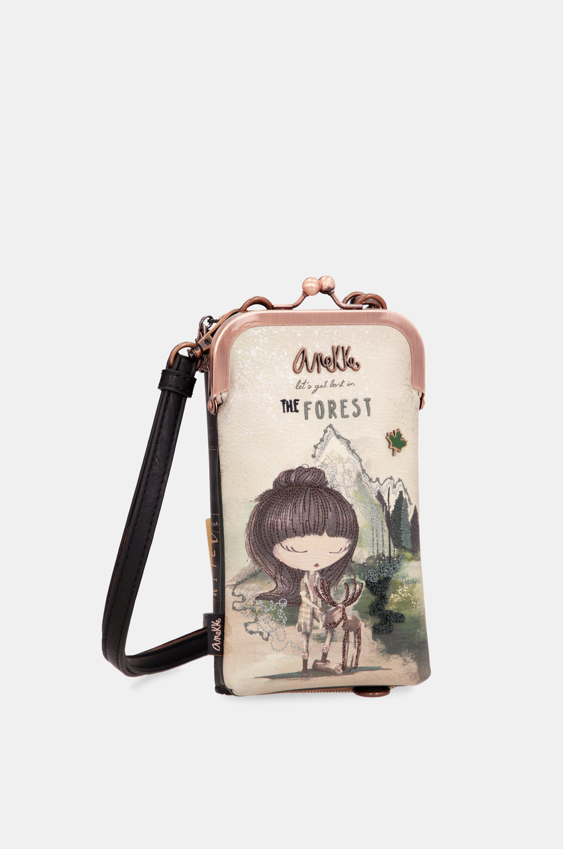 Le sac d'épaule forestier avec portefeuille intégré