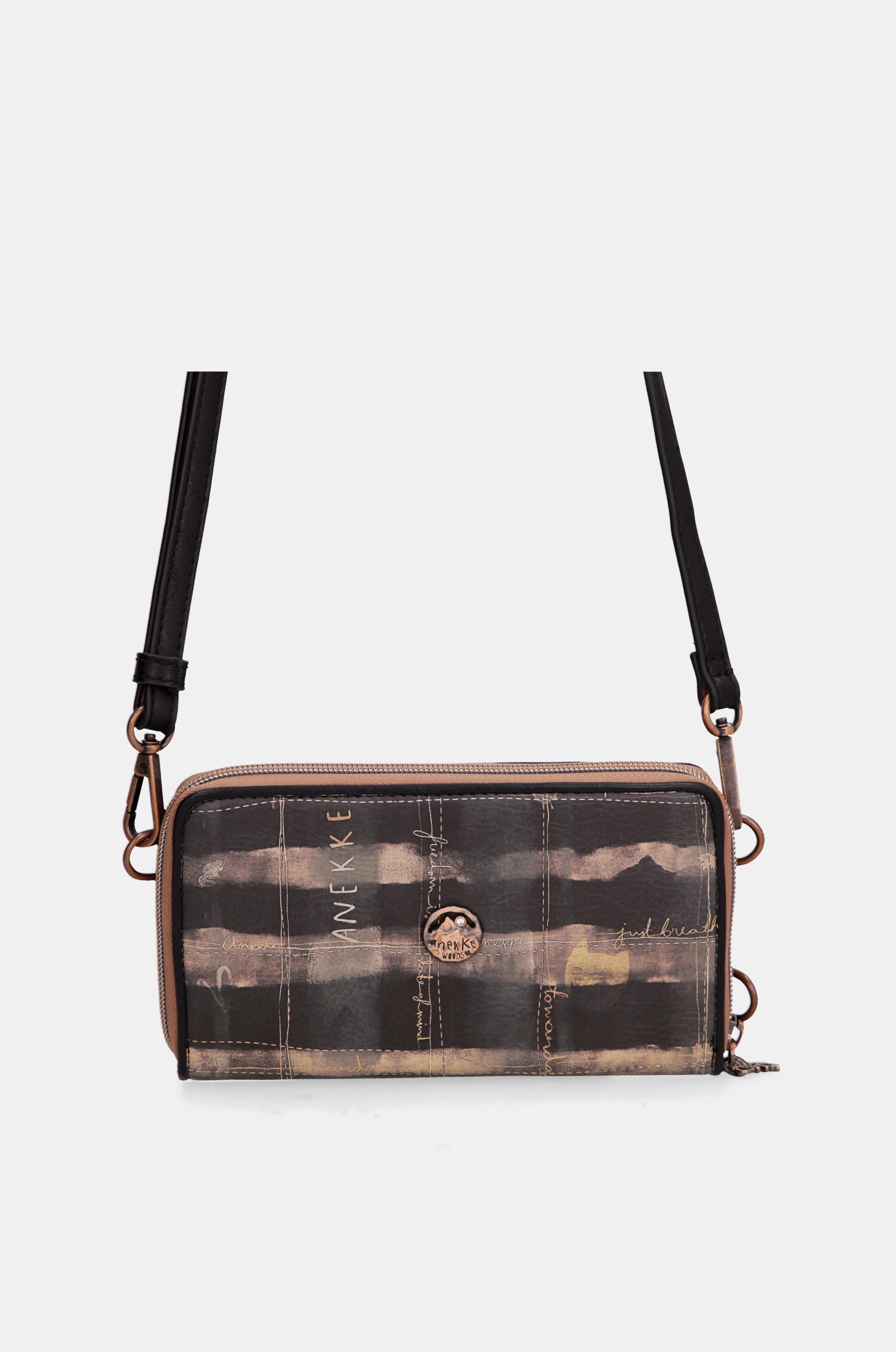 Le sac d'épaule forestier avec portefeuille intégré