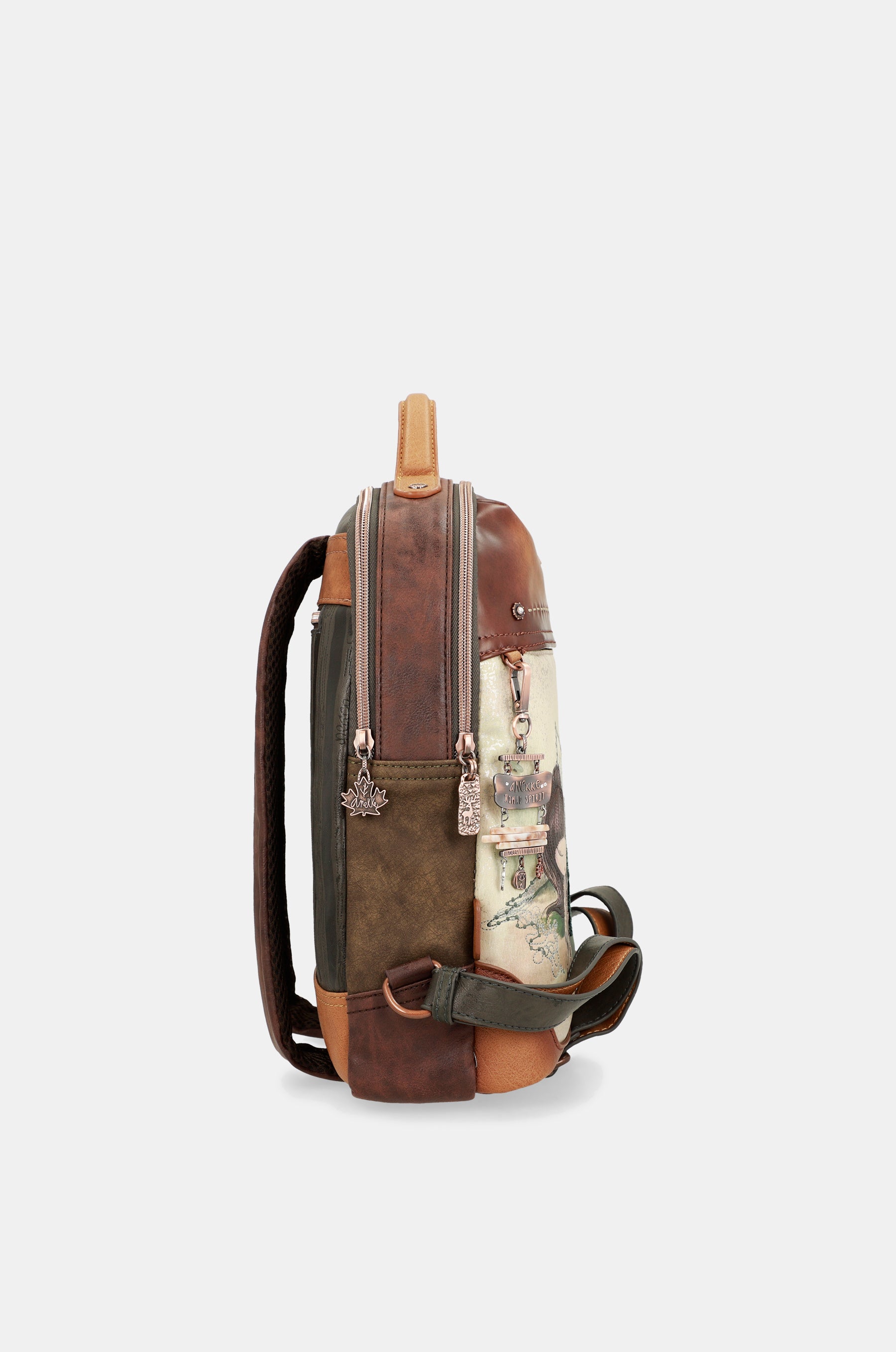 Le grand sac à dos à double compartiment forêt