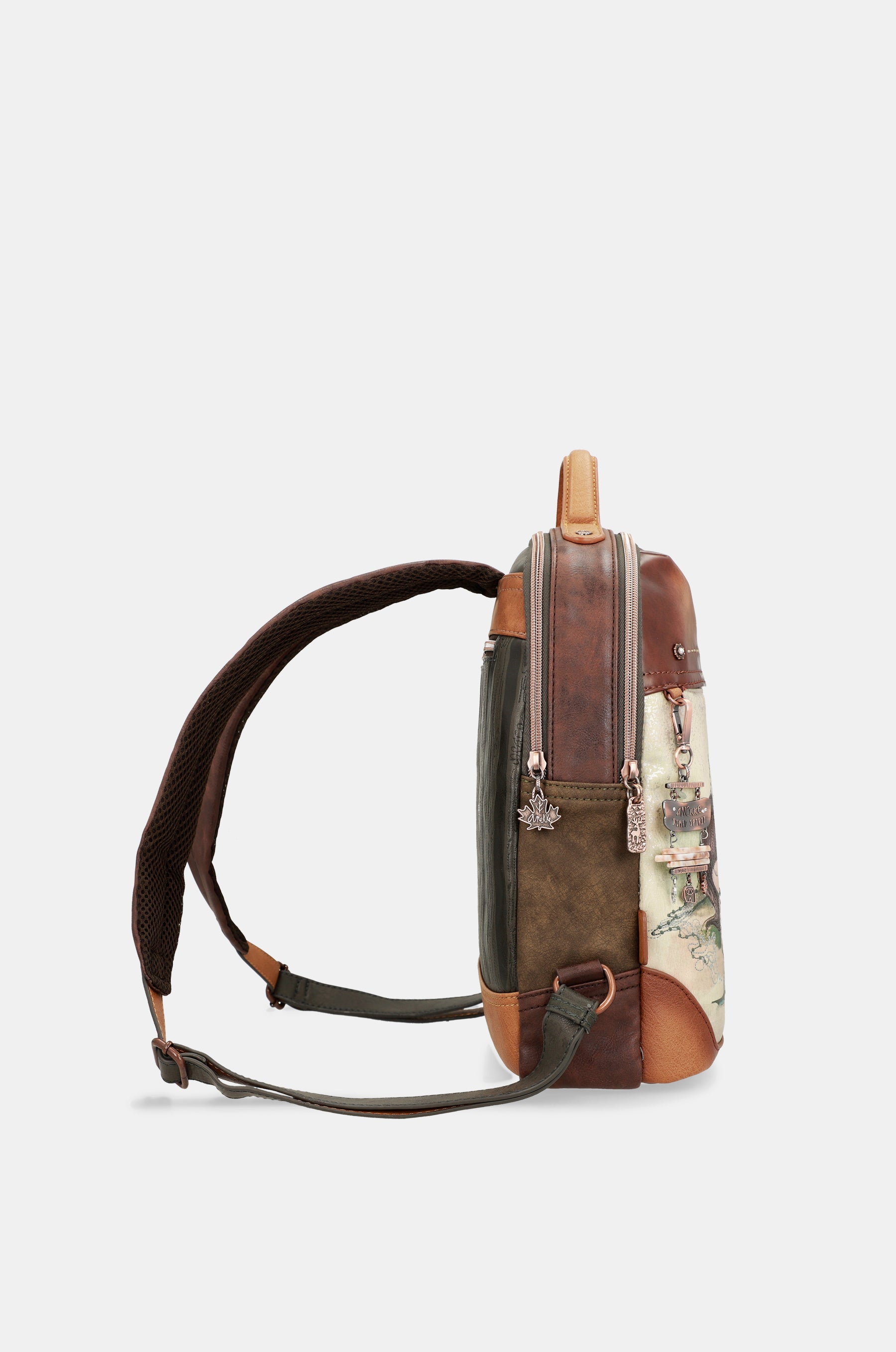 Le grand sac à dos à double compartiment forêt