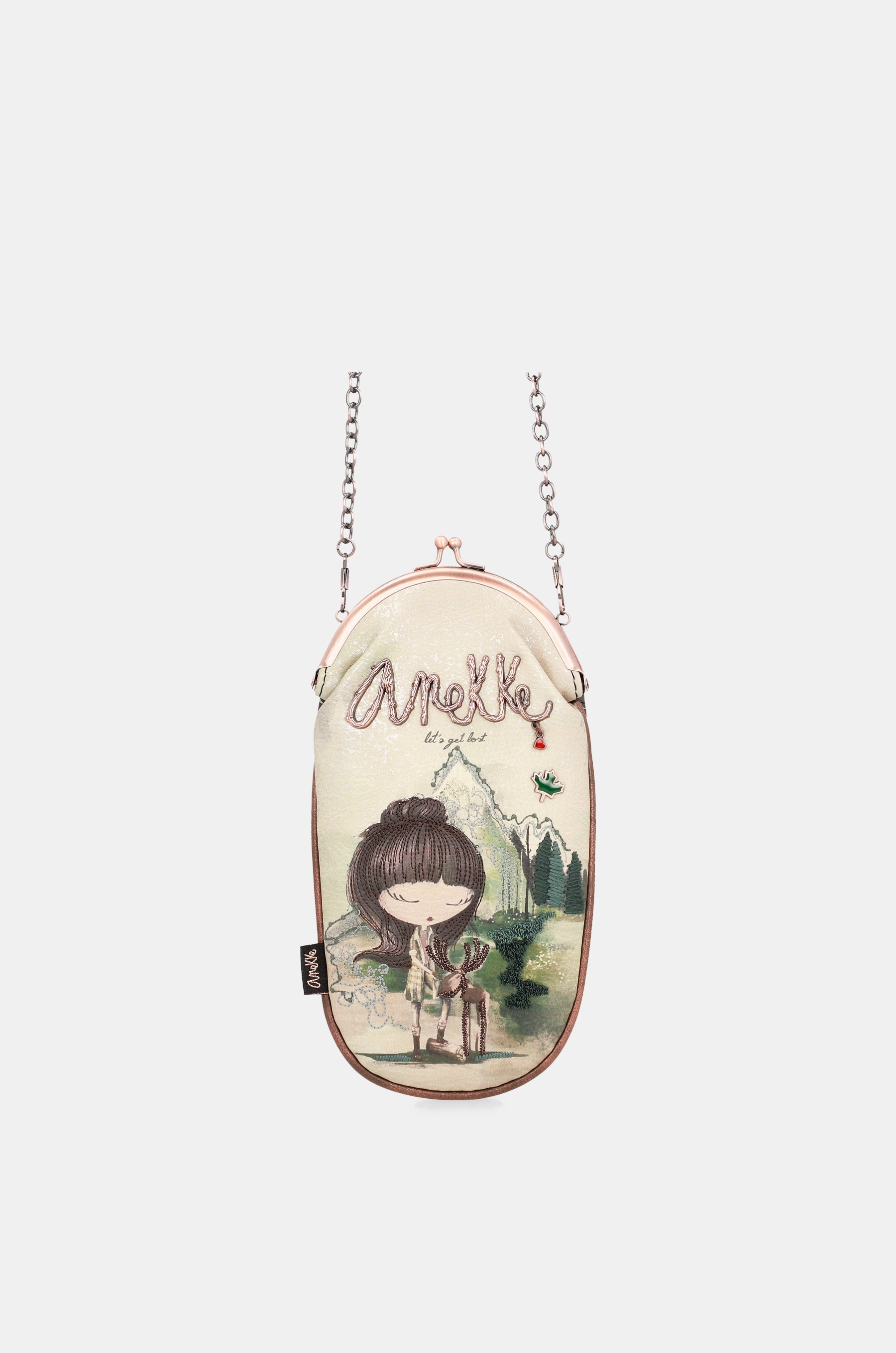 L'étui des lunettes de forêt