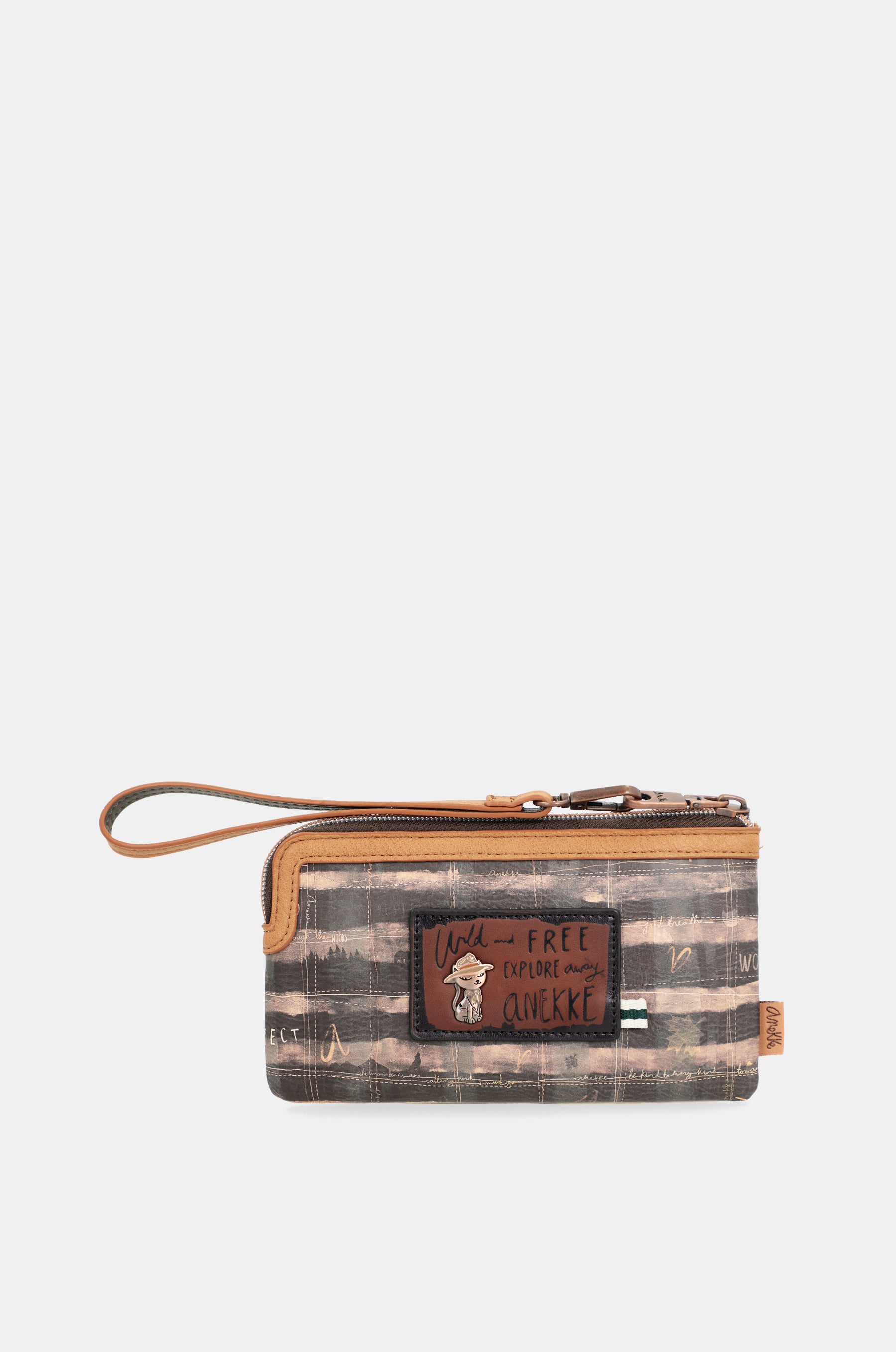 Le portefeuille forestier avec sangle