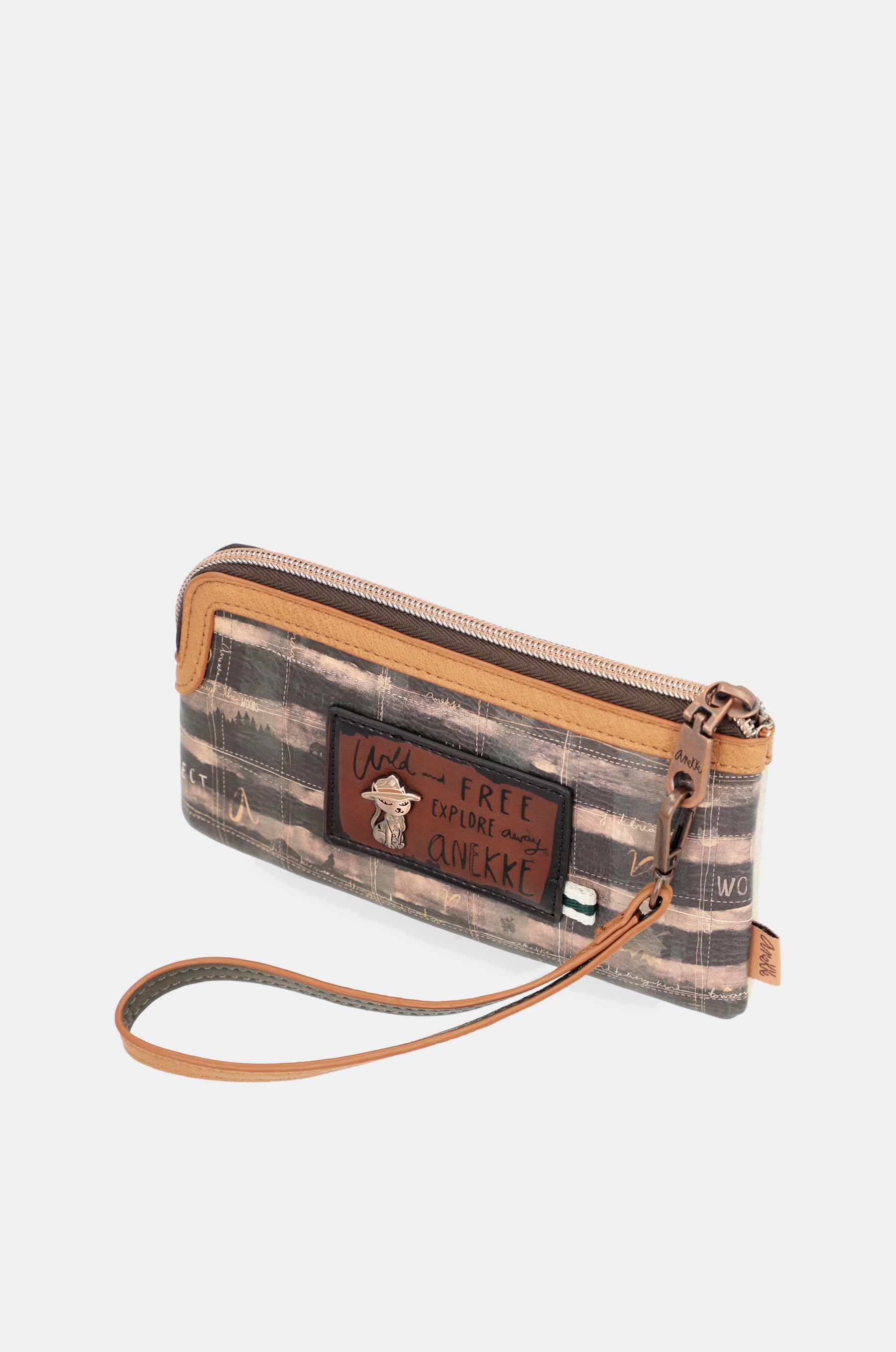 Le portefeuille forestier avec sangle