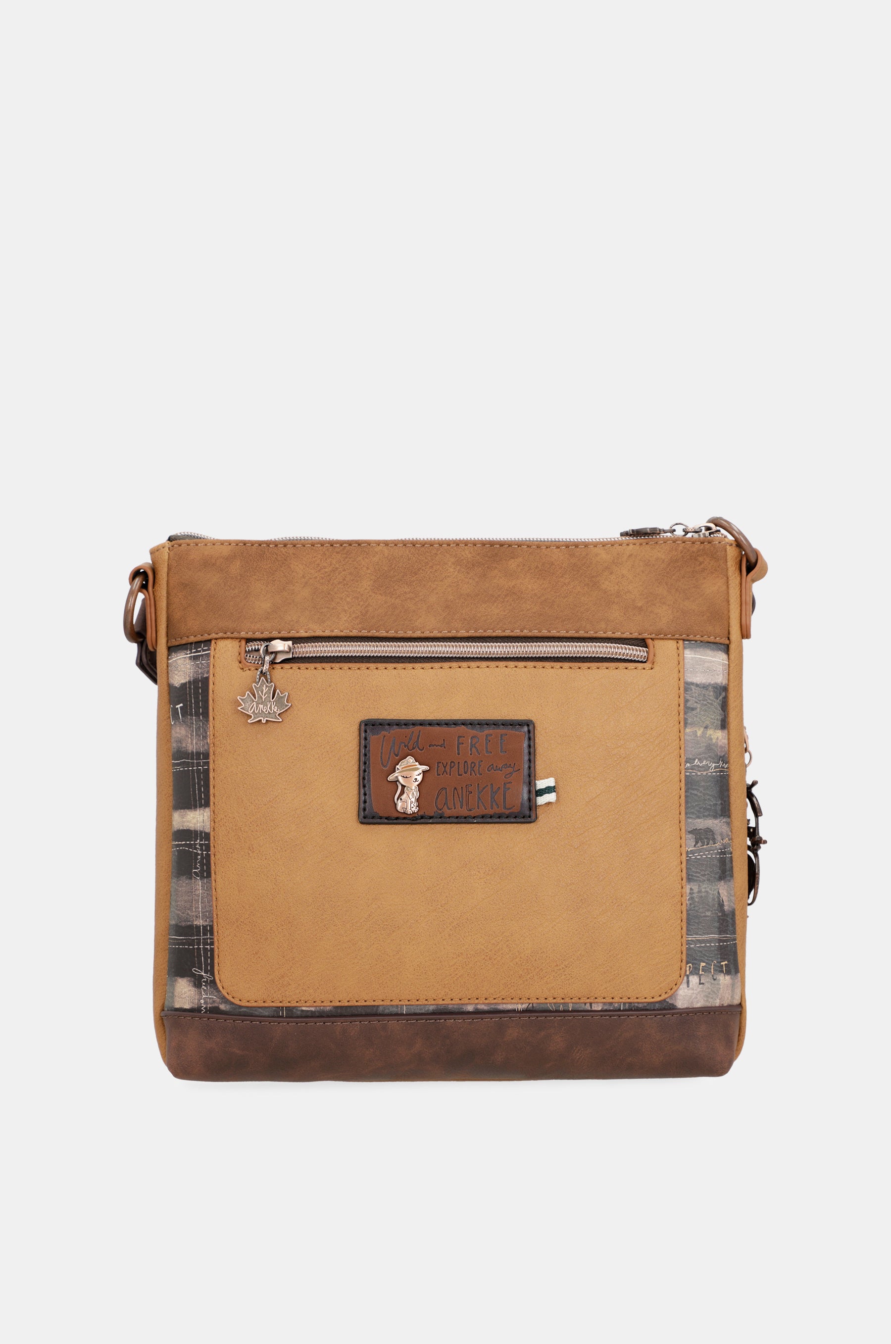 Sac d'épaule moyen vert sauvage