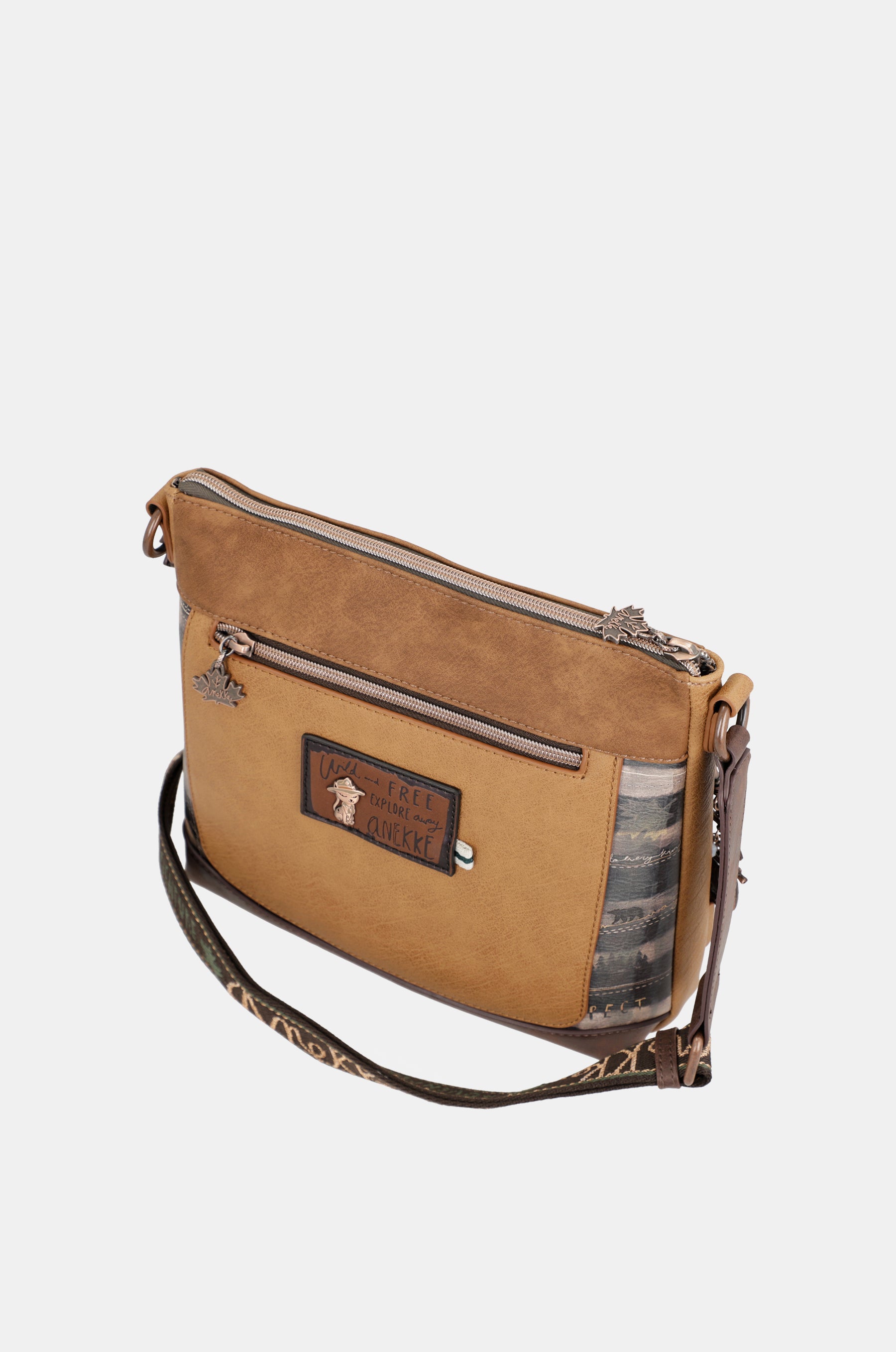 Sac d'épaule moyen vert sauvage