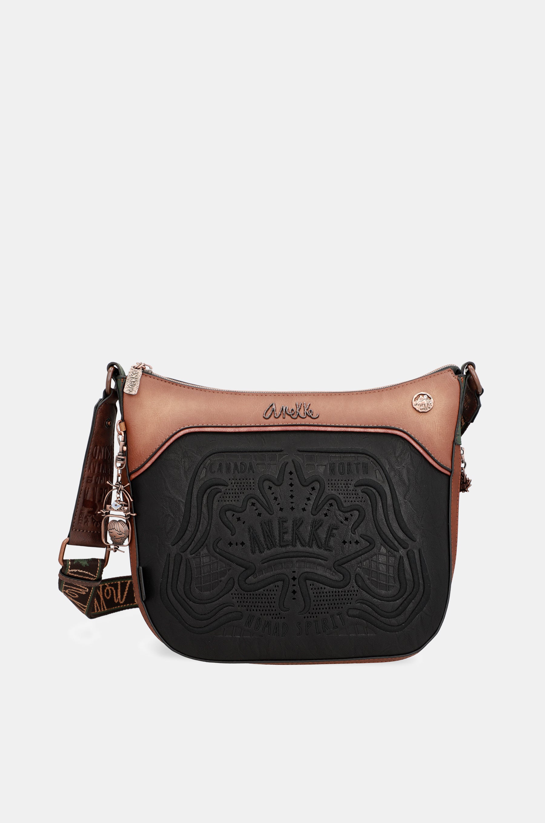 Grand sac à bandoulière noir