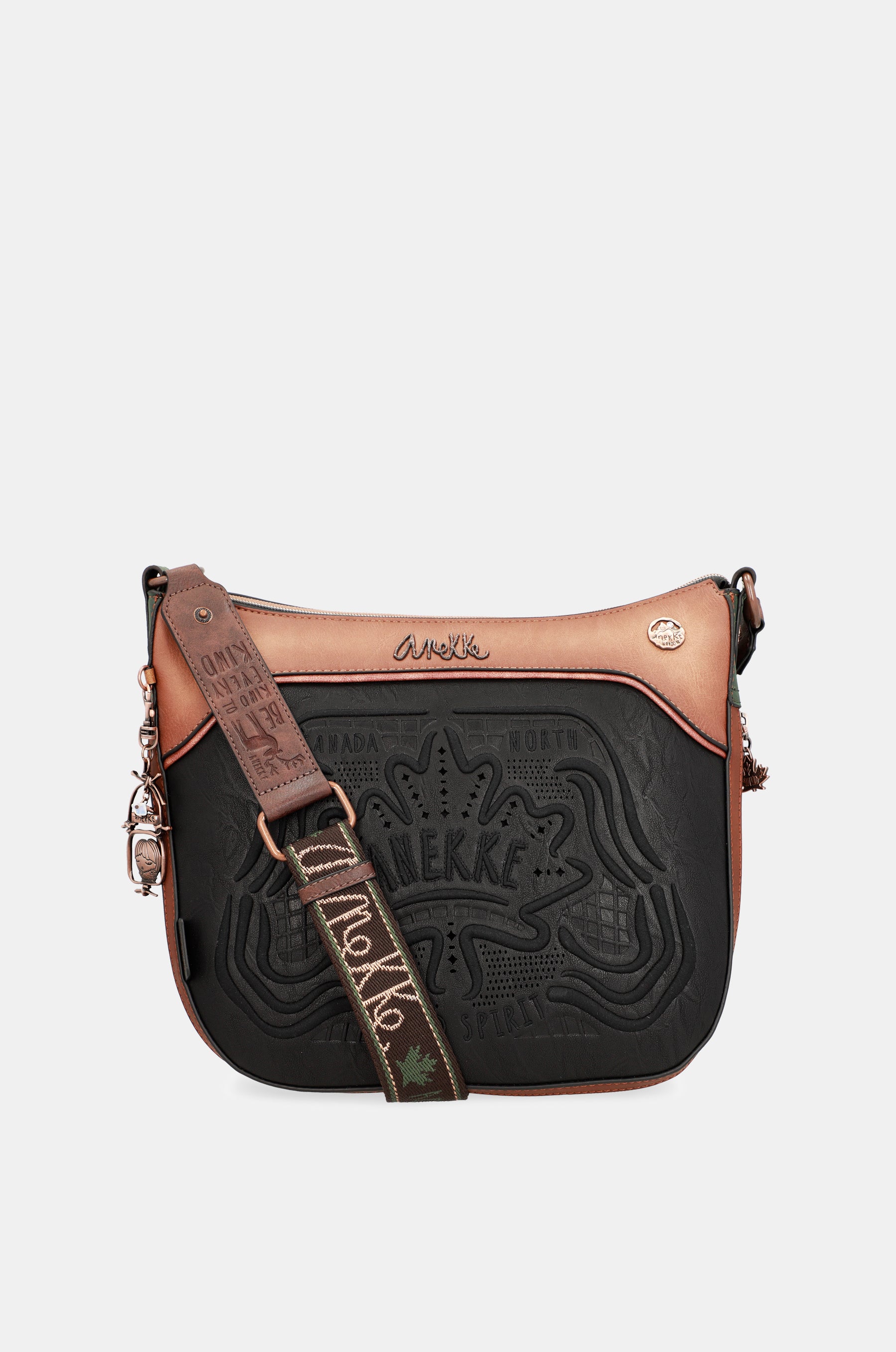 Grand sac à bandoulière noir