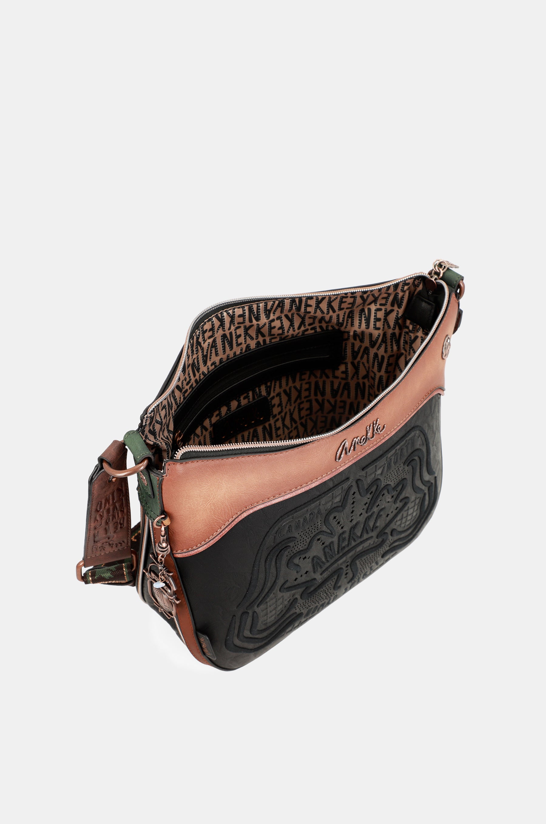 Grand sac à bandoulière noir