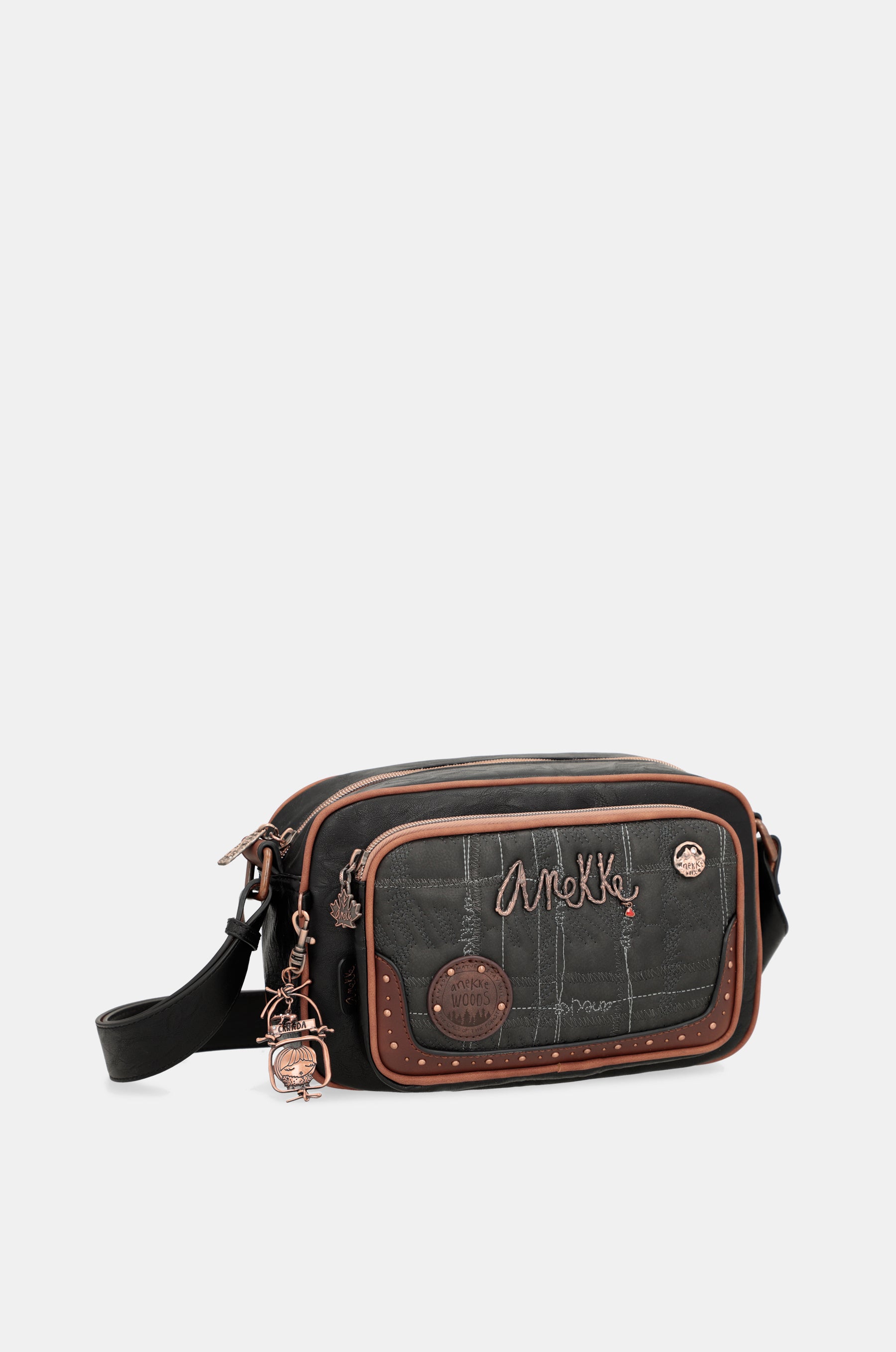 Sac à bandoulière sauvage avec poche avant
