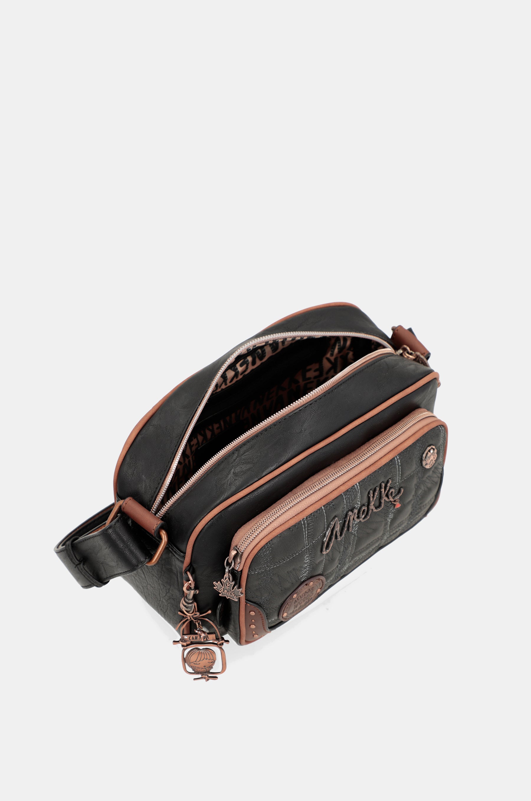 Sac à bandoulière sauvage avec poche avant