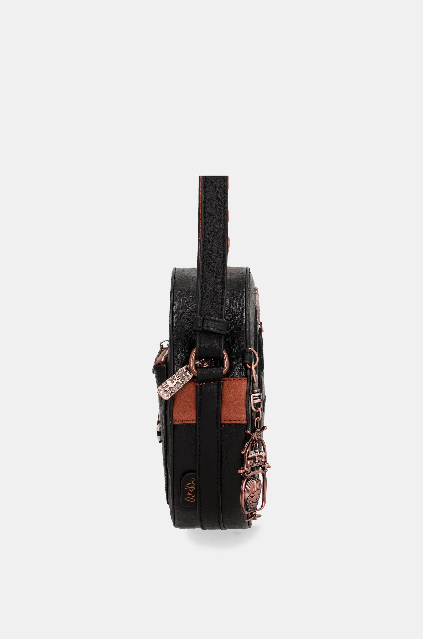Sac d'épaule rond sauvage