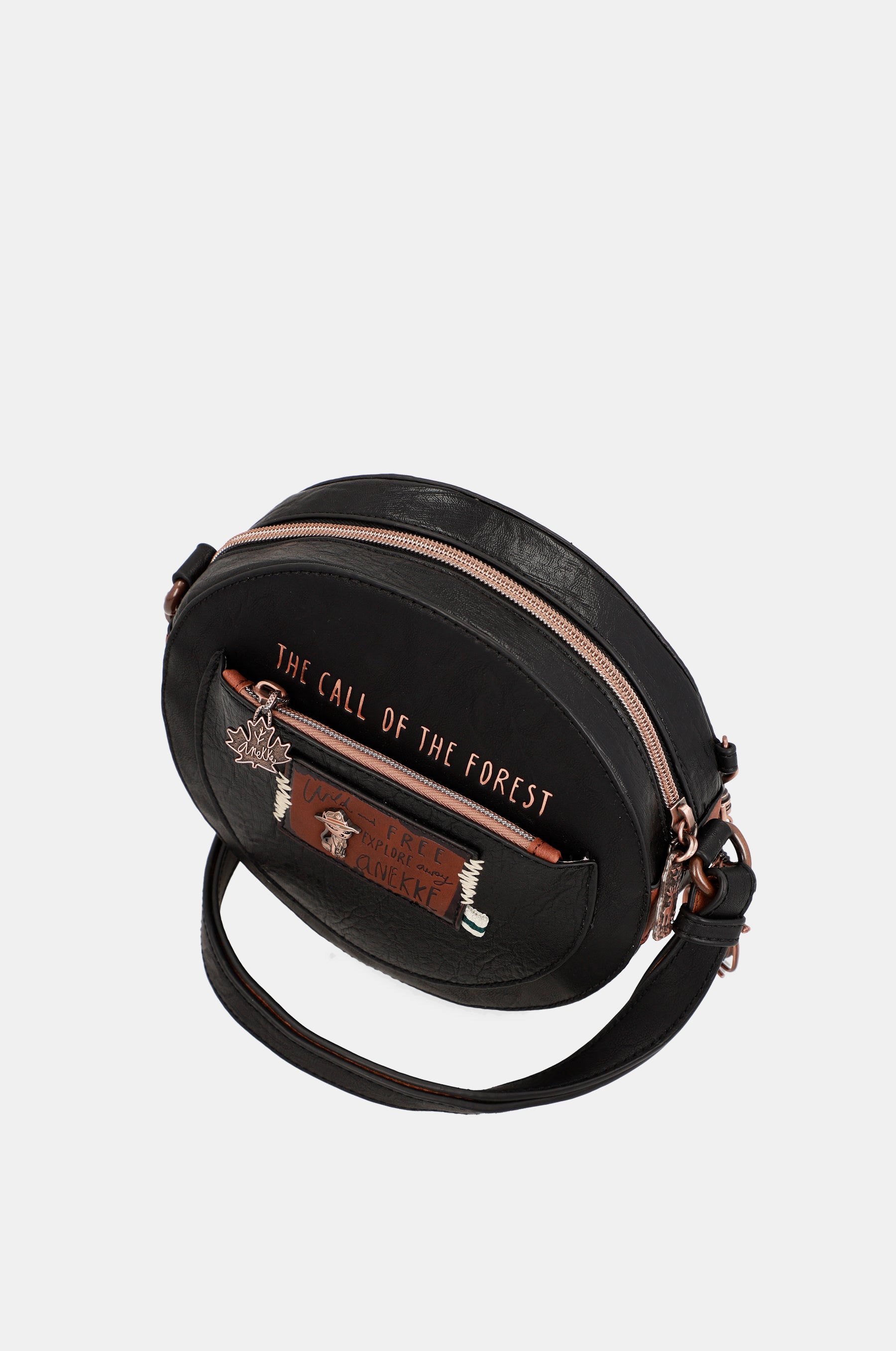 Sac d'épaule rond sauvage