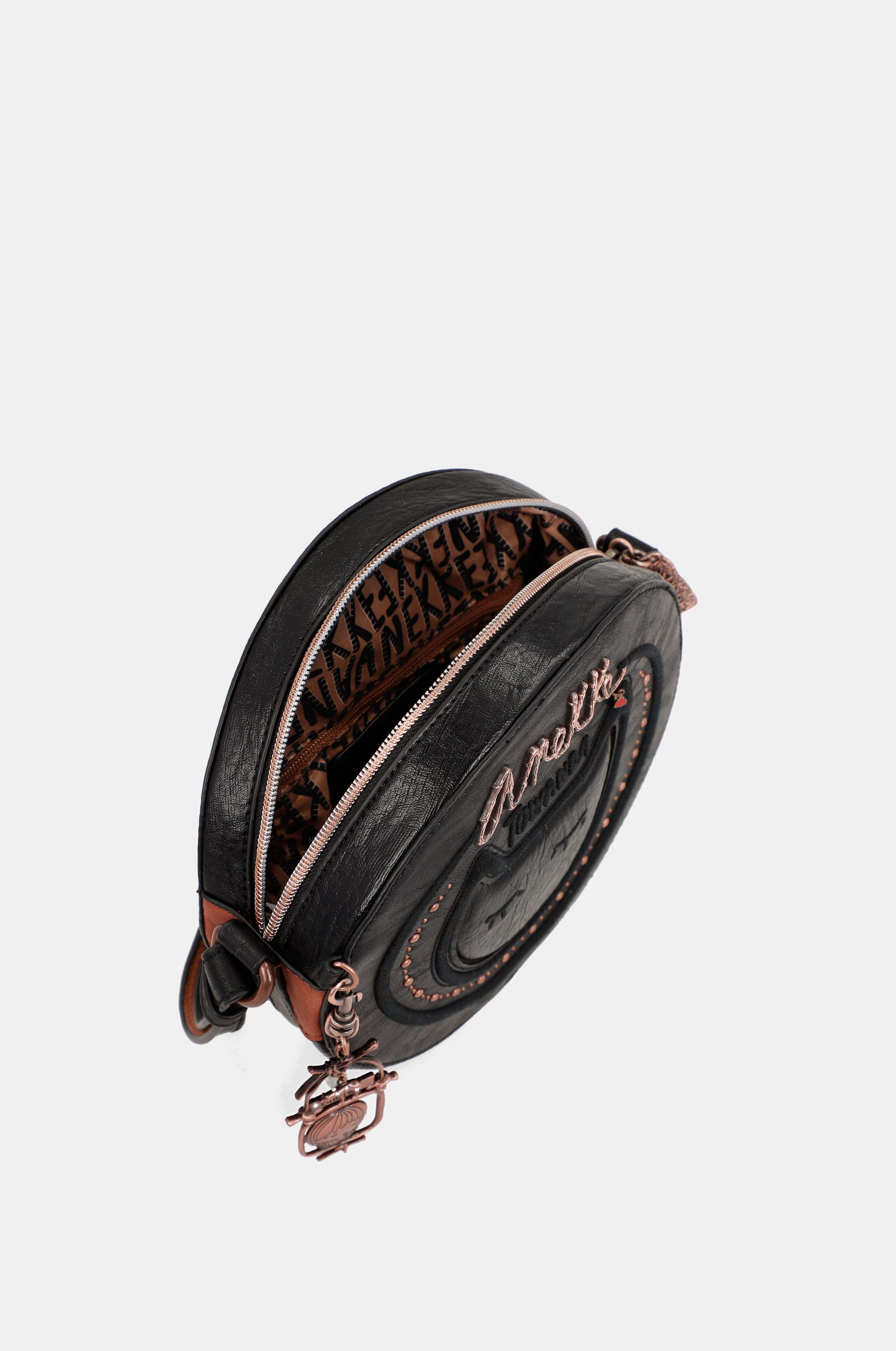 Sac d'épaule rond sauvage