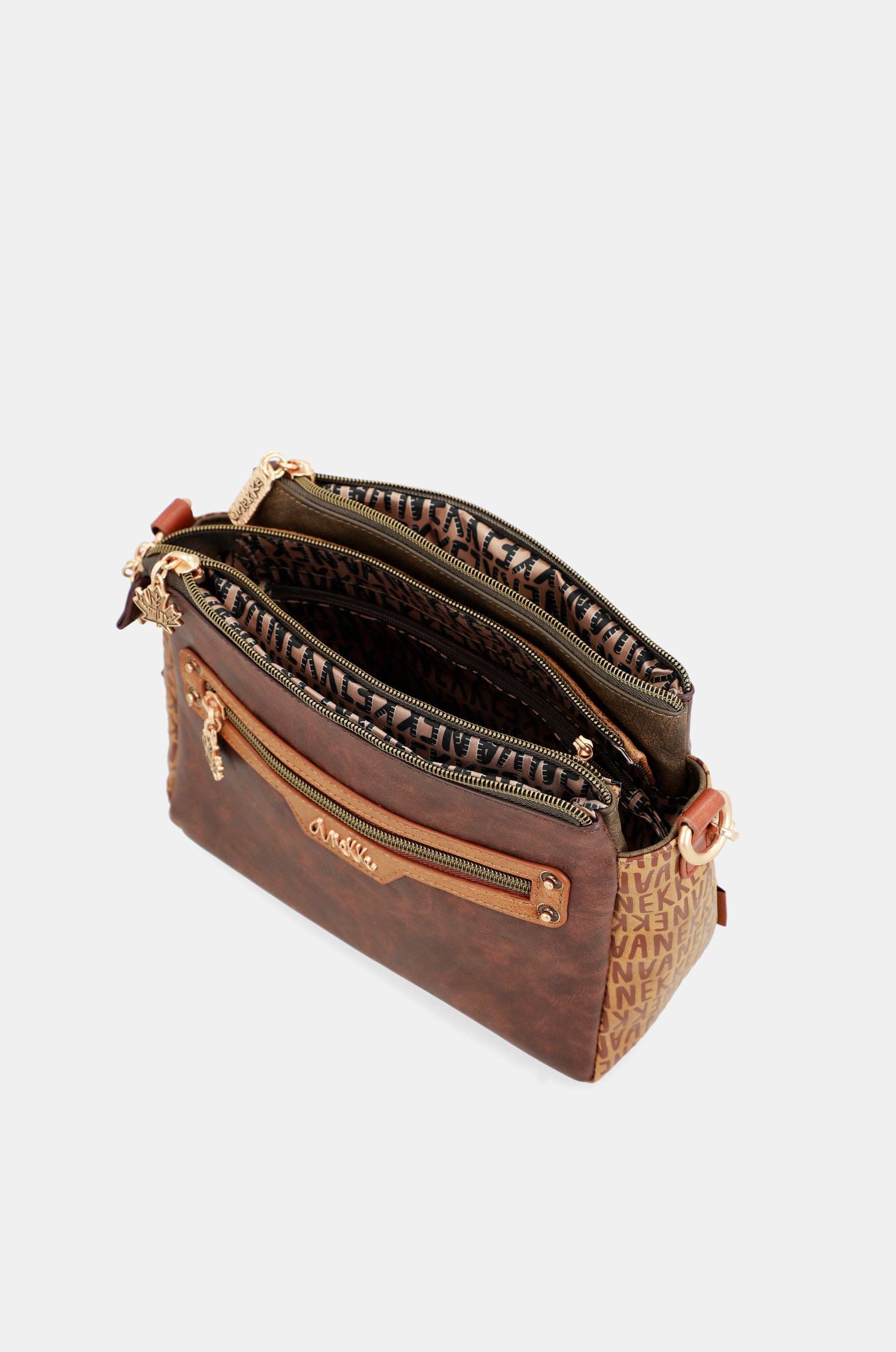Sac messager urbain à triple compartiment