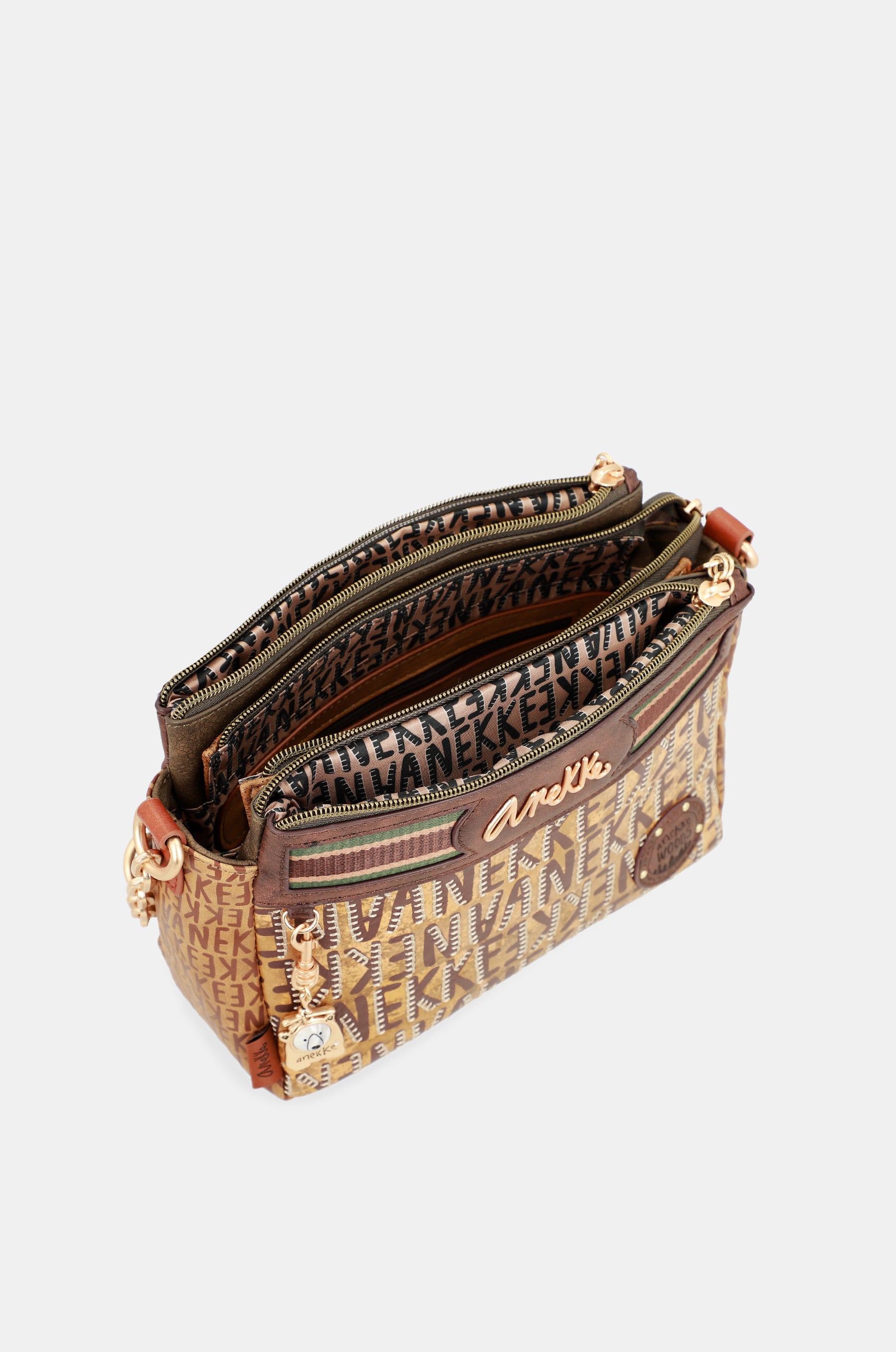 Sac messager urbain à triple compartiment