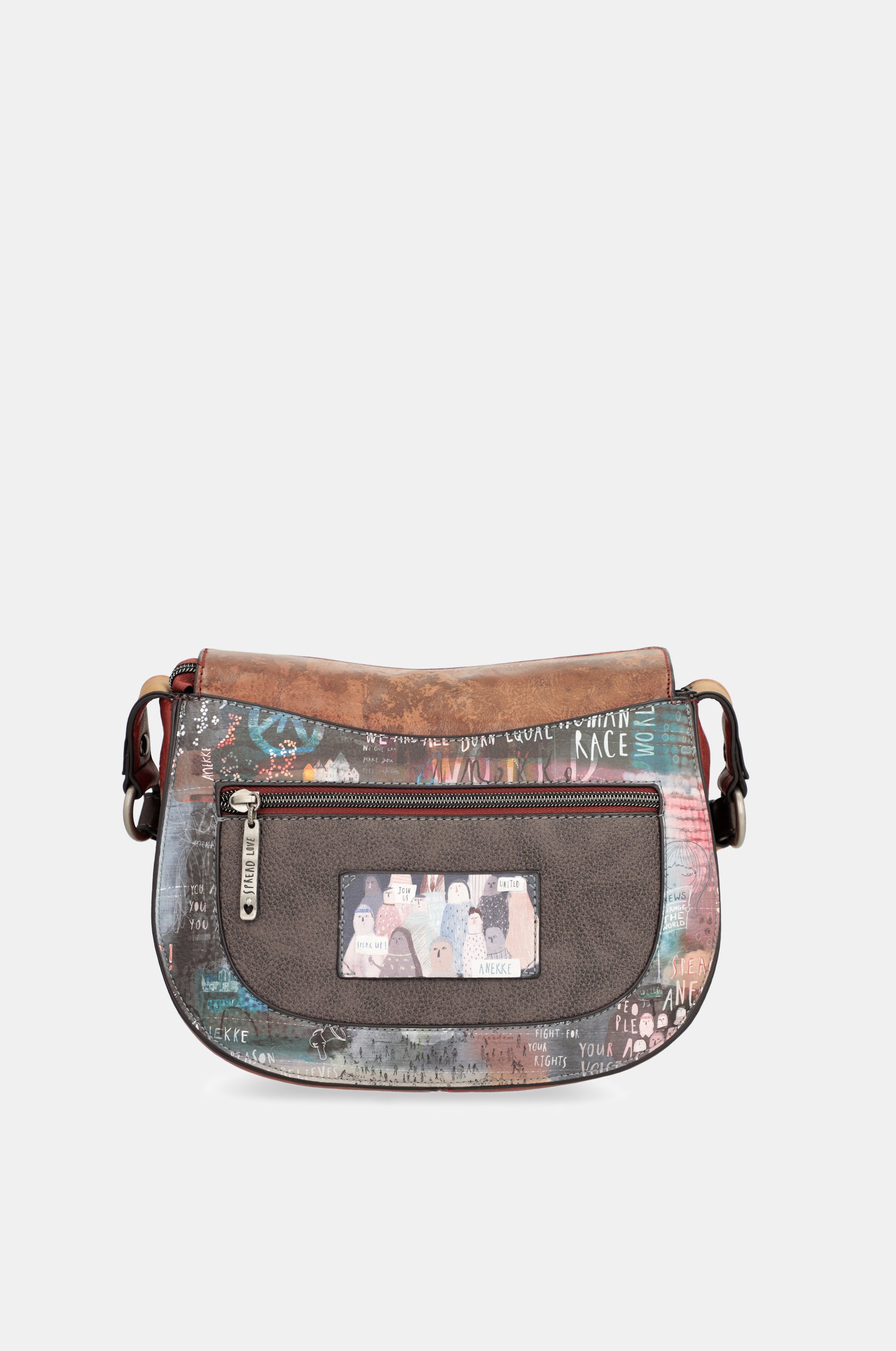 Voix du sac à bandoulière ovale