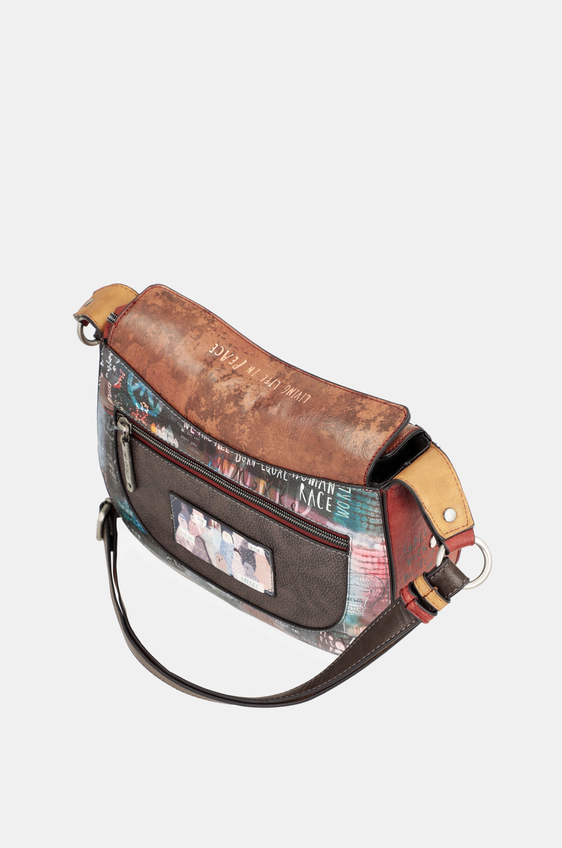 Voix du sac à bandoulière ovale