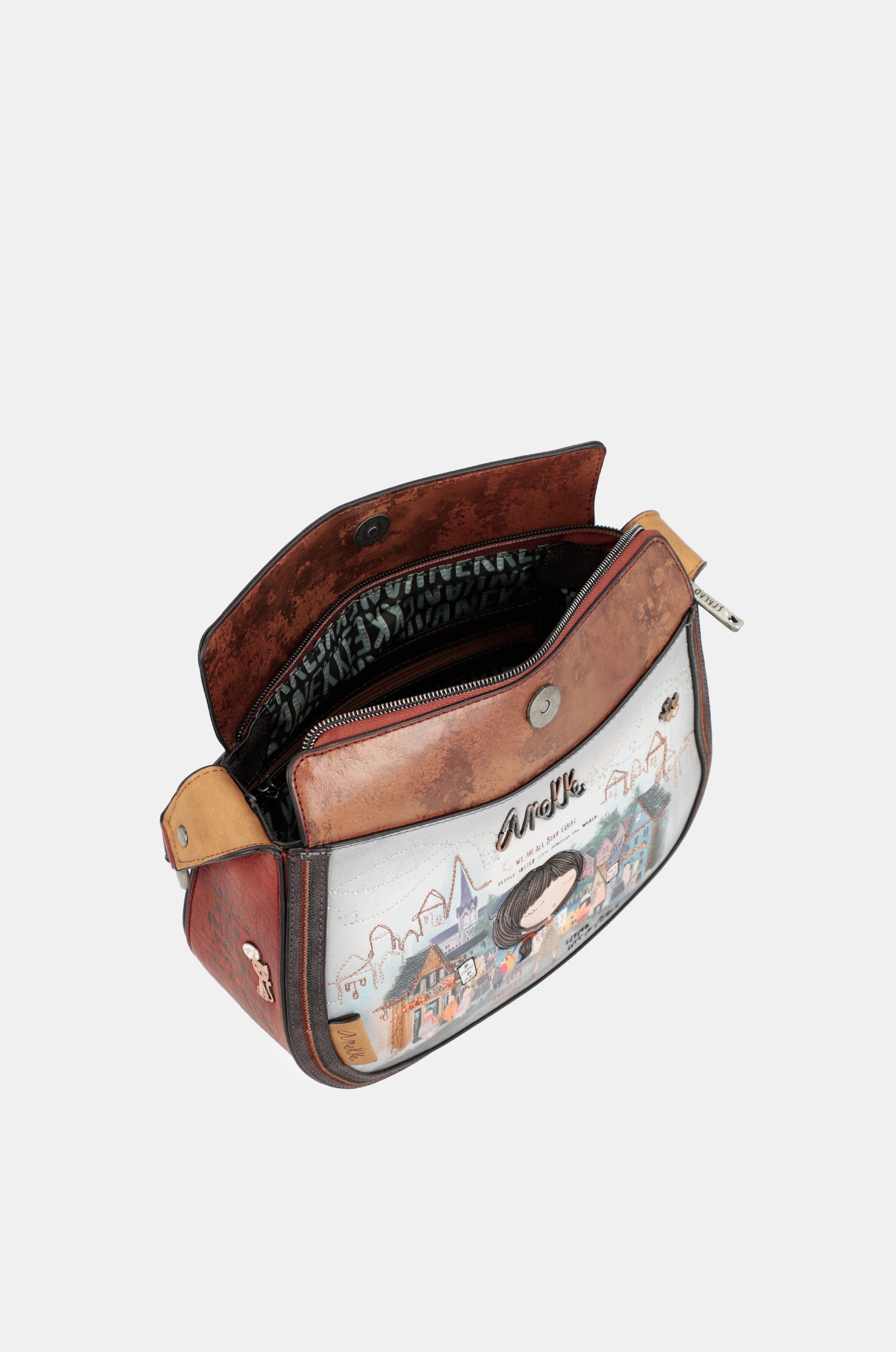 Voix du sac à bandoulière ovale