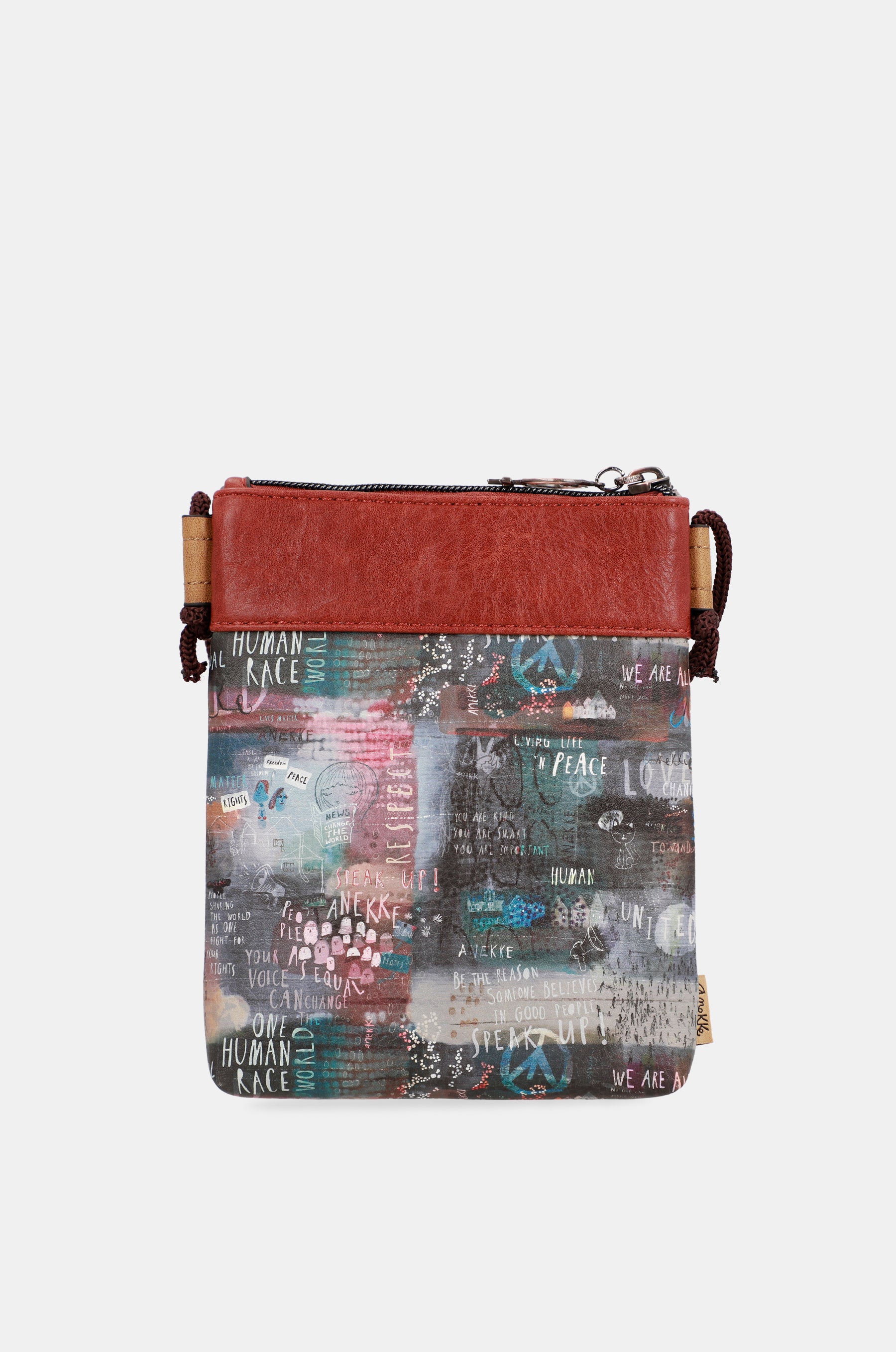 Mini sac à bandoulière avec voix à double compartiment