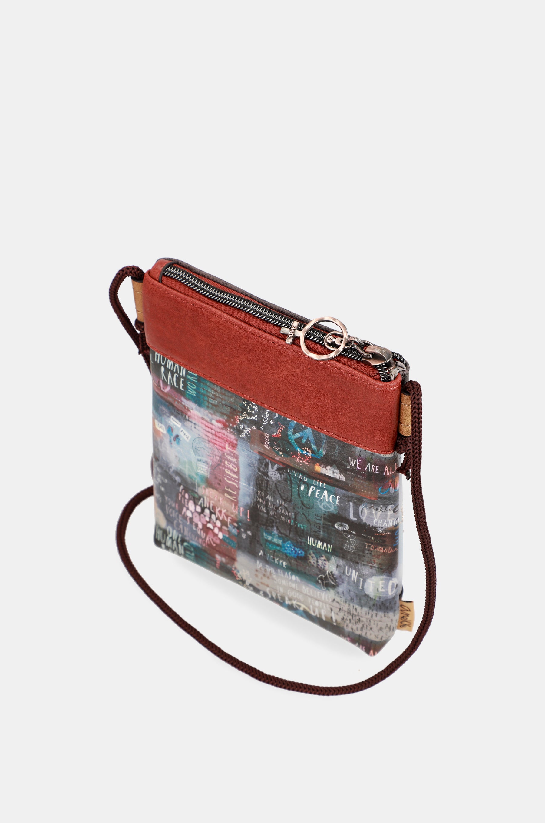 Mini sac à bandoulière avec voix à double compartiment