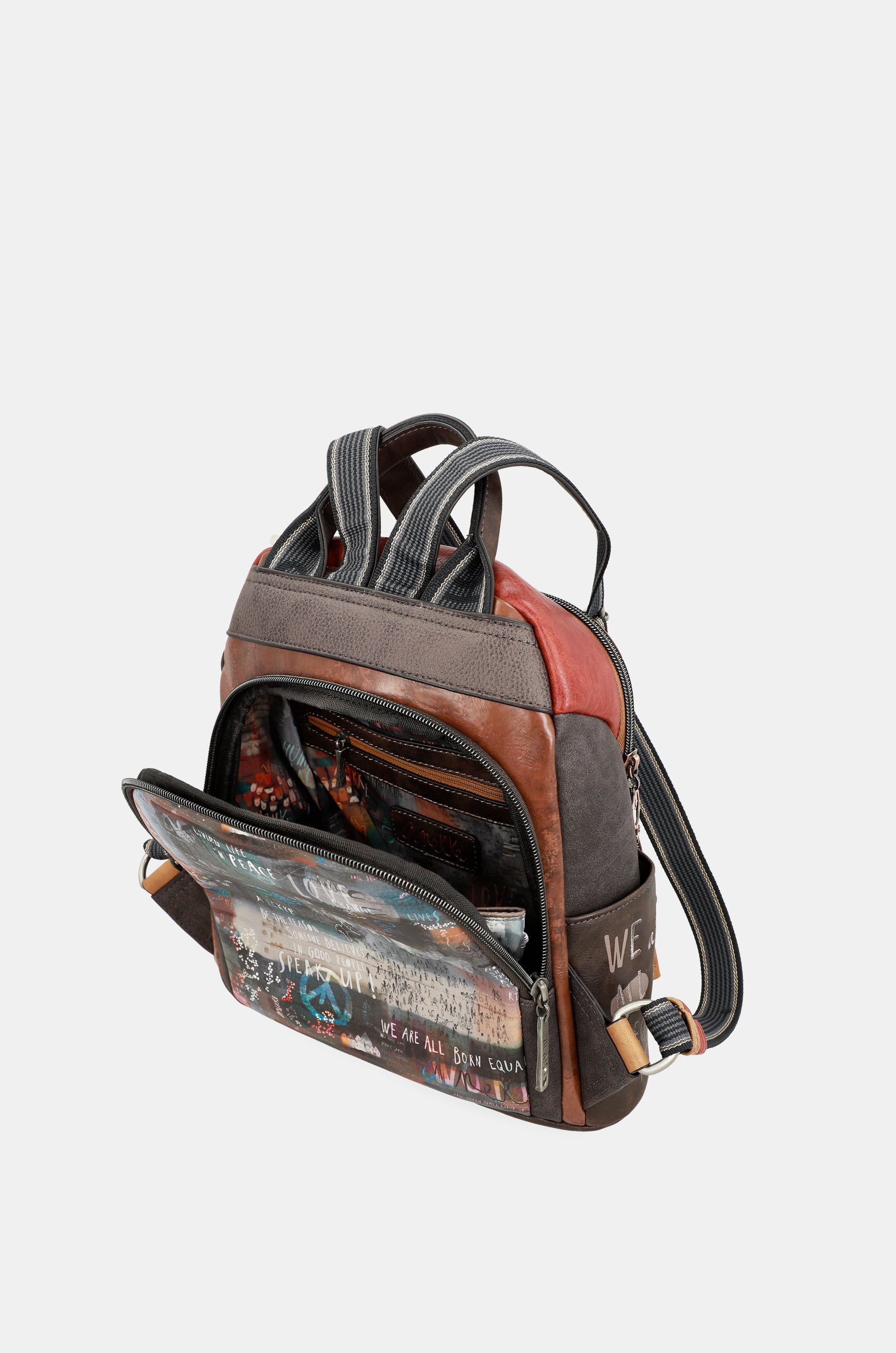 Voix de sac à dos antivol