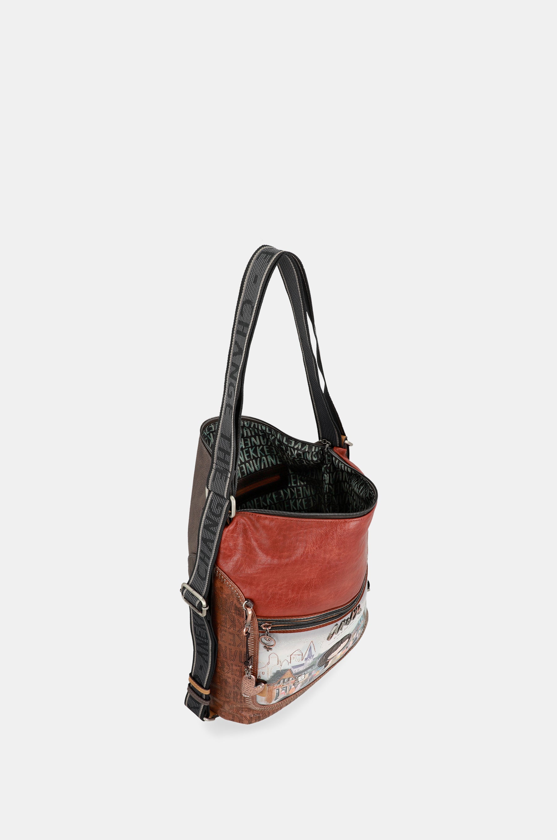 Sac à bandoulière convertible en voix de sac à dos
